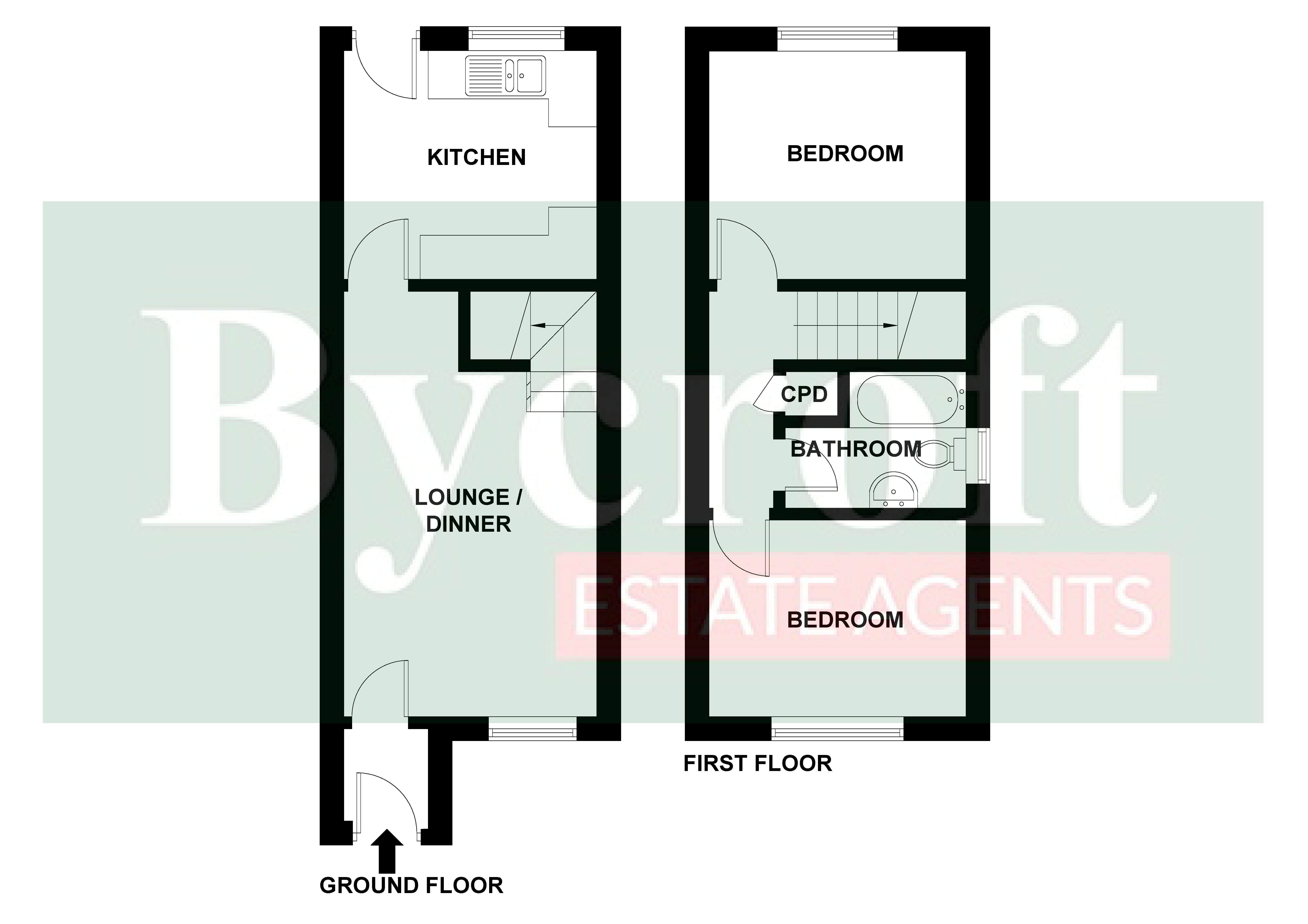 66, Marlborough Green Crescent, Great Yarmouth floorplan