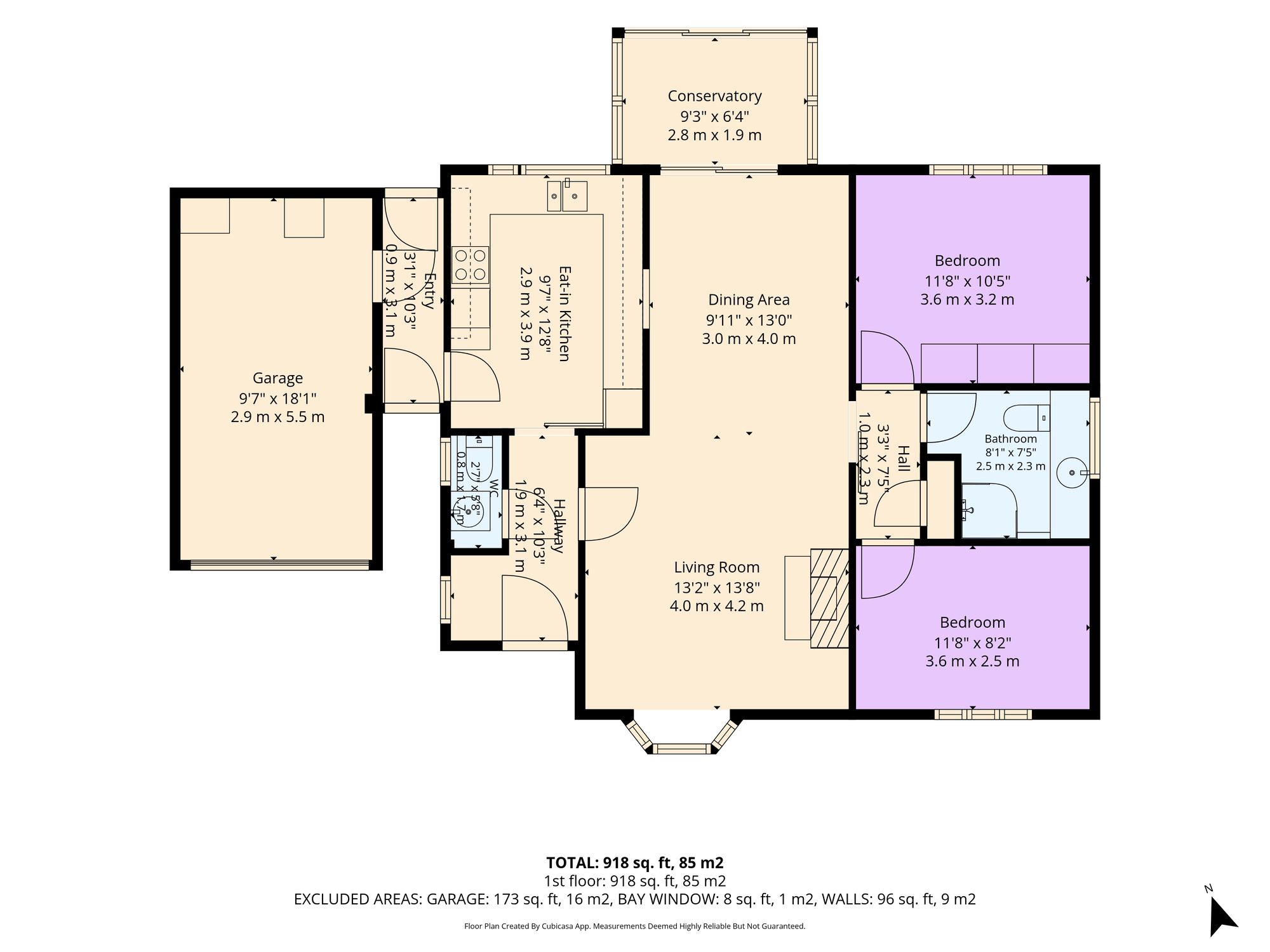 1 Woodward Court, Stratford-Upon-Avon floorplan