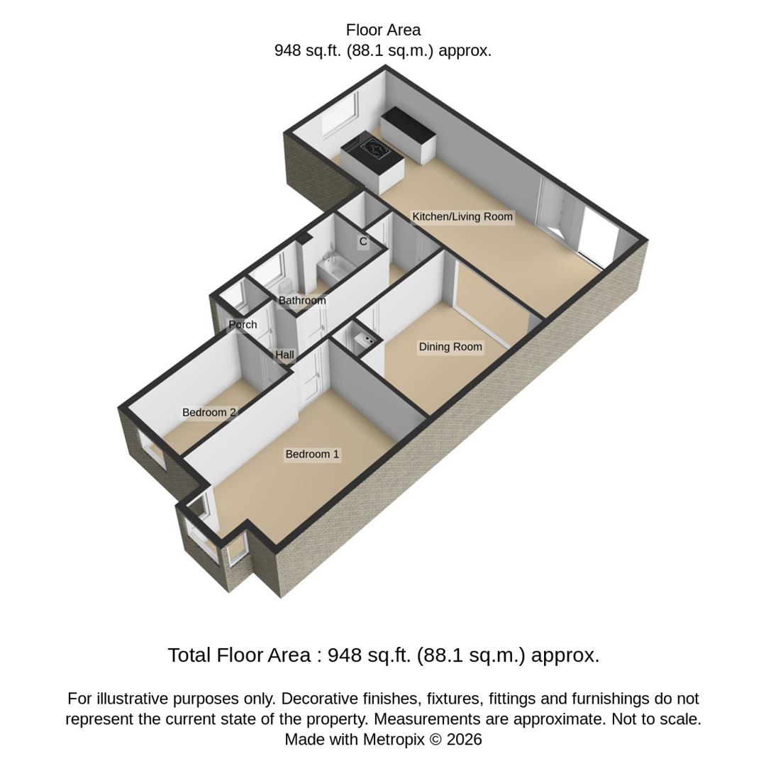 4, Julian Way, Hopton floorplan