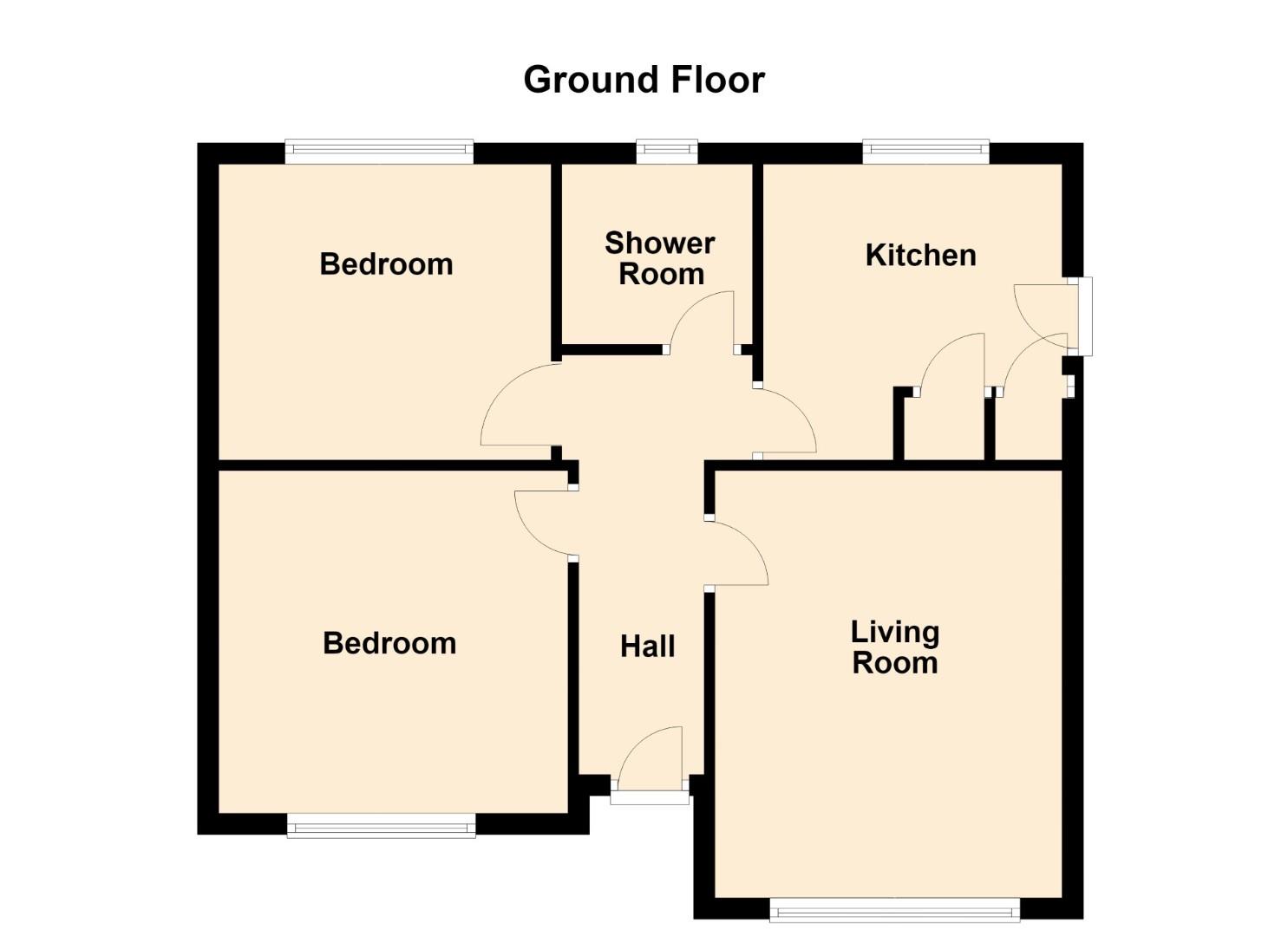 46, Queens Road, Brandon floorplan