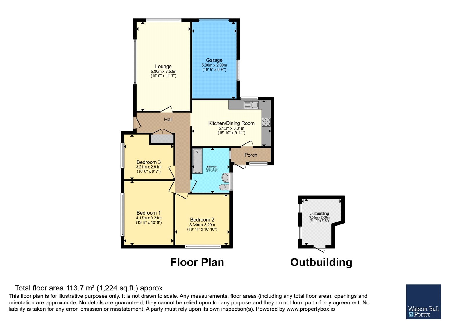 16, Nicholas Close, Sandown floorplan