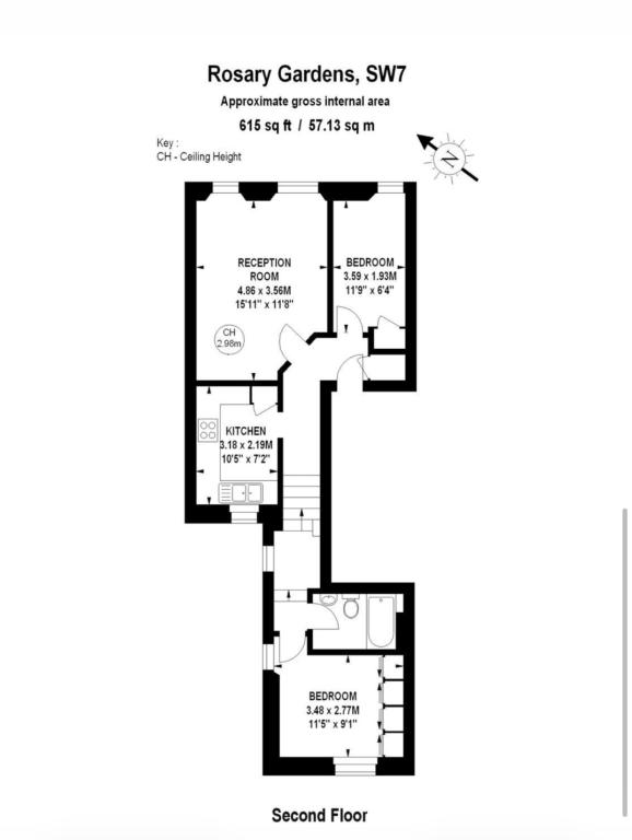 Rosary Gardens, London floorplan