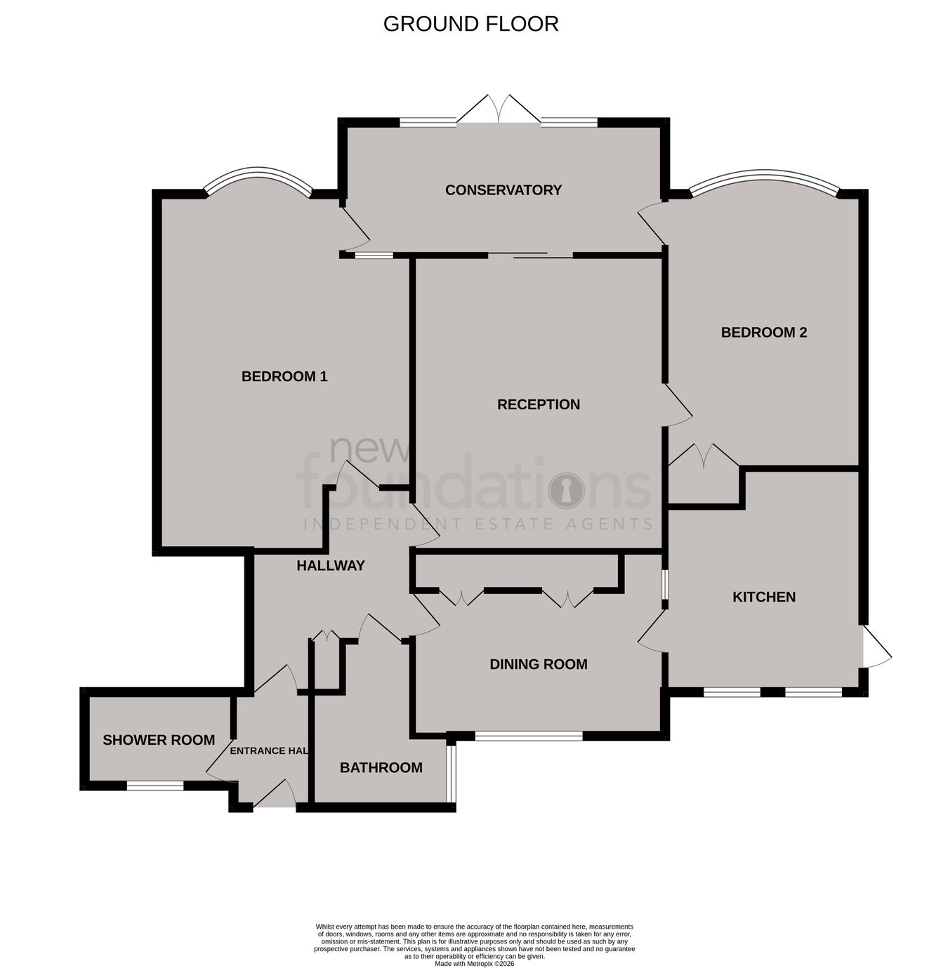 1, Cooden Drive, Bexhill-on-Sea floorplan