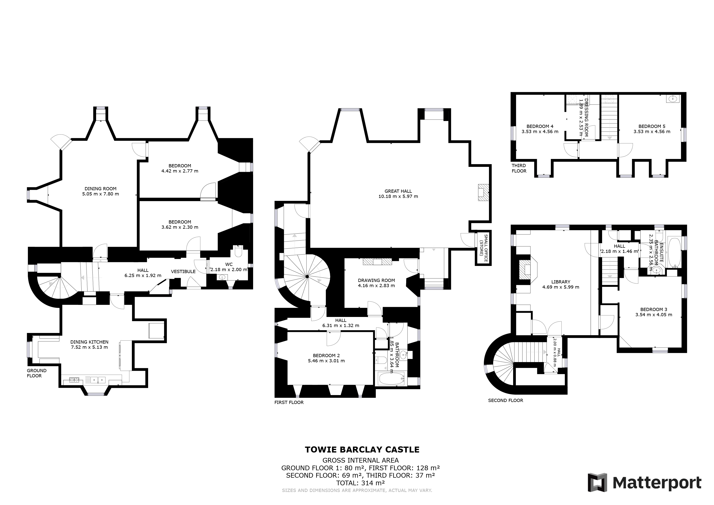 Towie Barclay Castle, Auchterless, Turriff, Aberdeenshire AB53, land