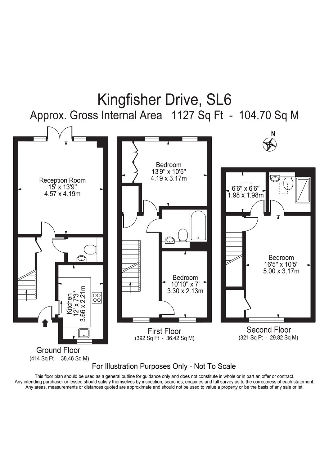 47, Kingfisher Drive, Berkshire floorplan