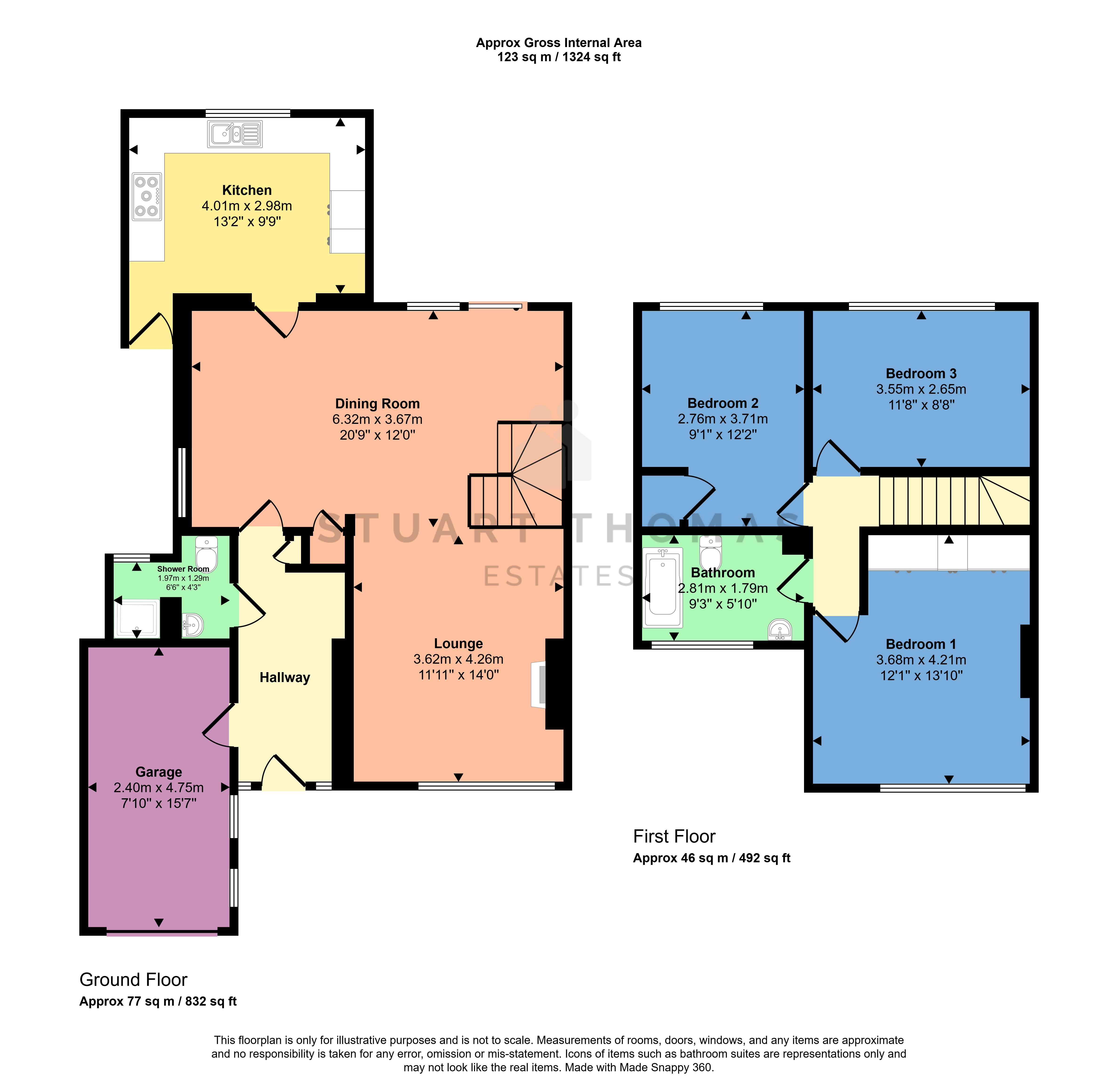 22, Falbro Crescent, Benfleet floorplan