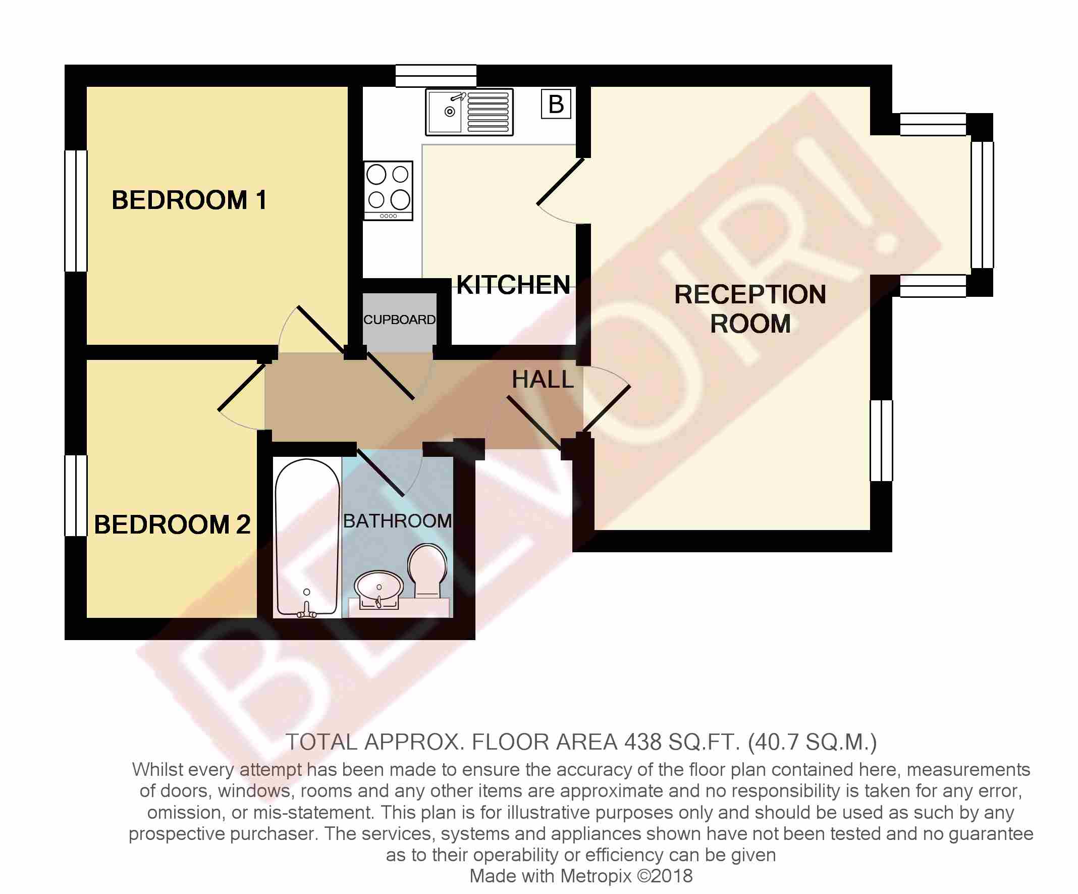 Westbrook Court, Hitchin floorplan