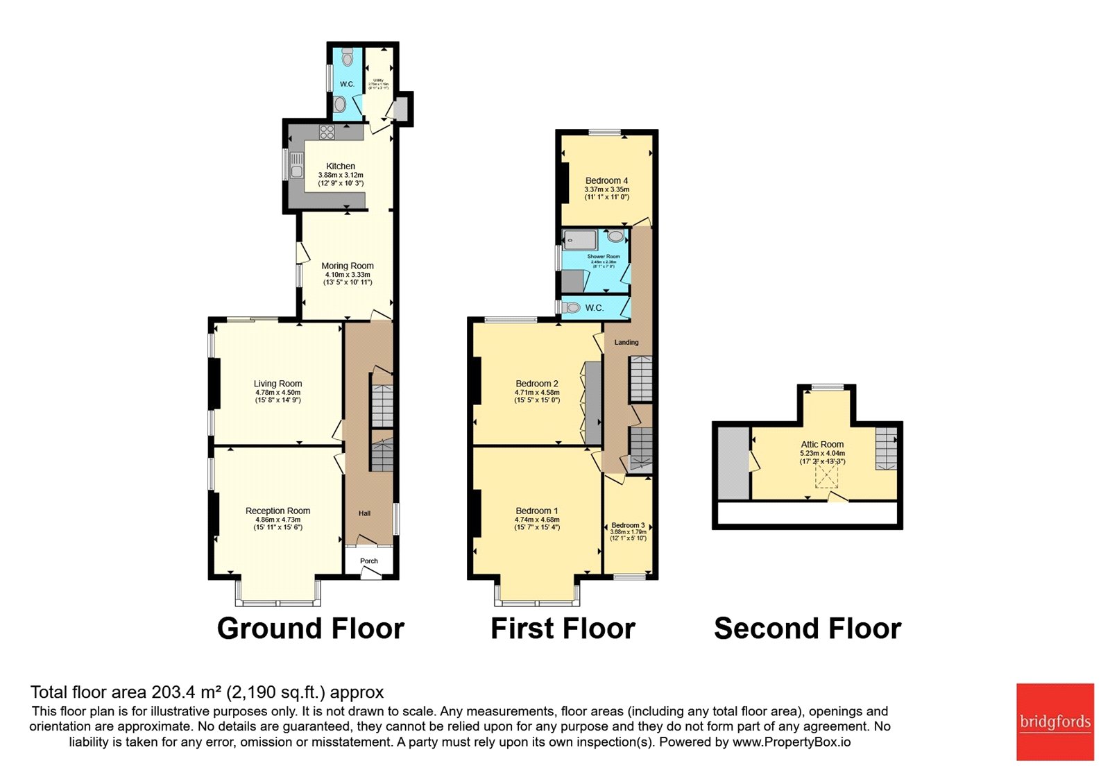 70, Denton Road, Manchester floorplan