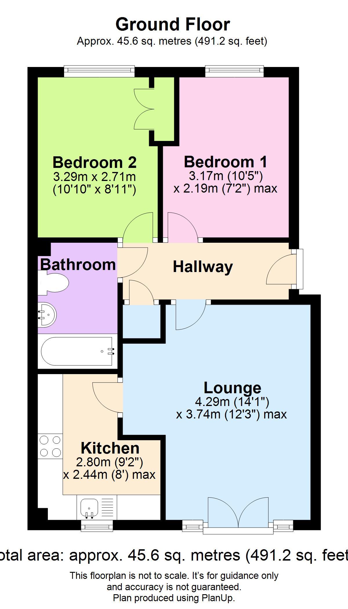 Flat 5,, Frances House, Hemel Hempstead floorplan