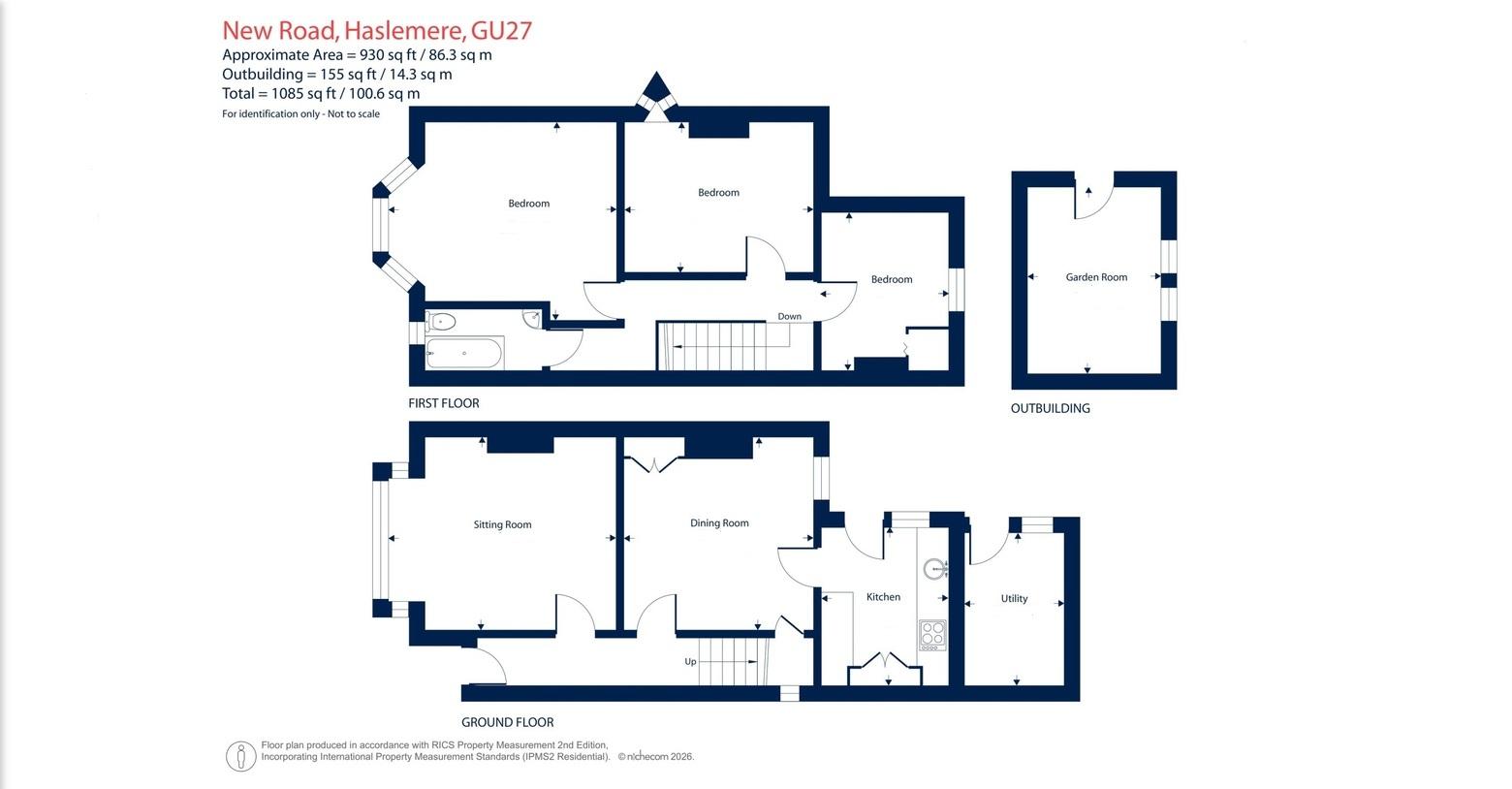 26, New Road, Haslemere floorplan
