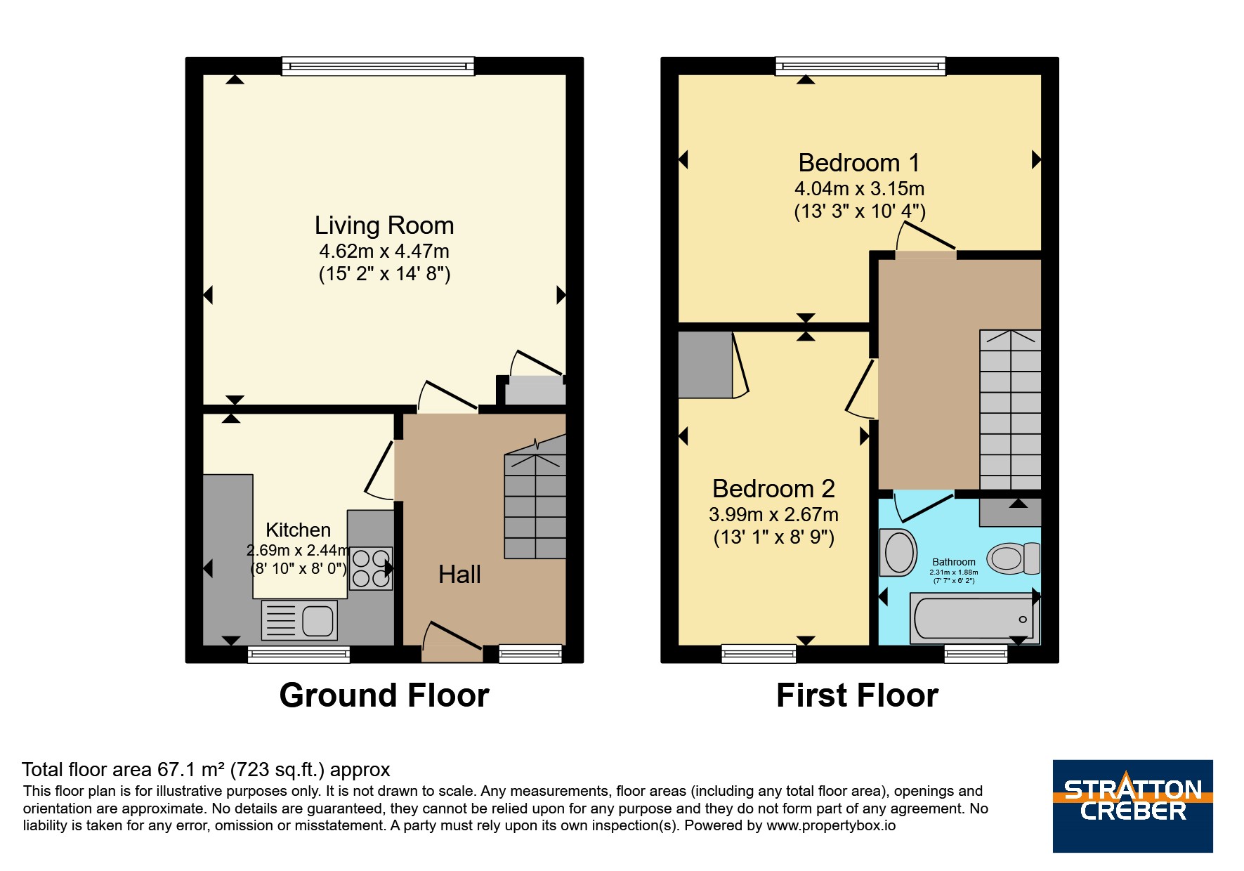 6, Rhind Street, Cornwall floorplan