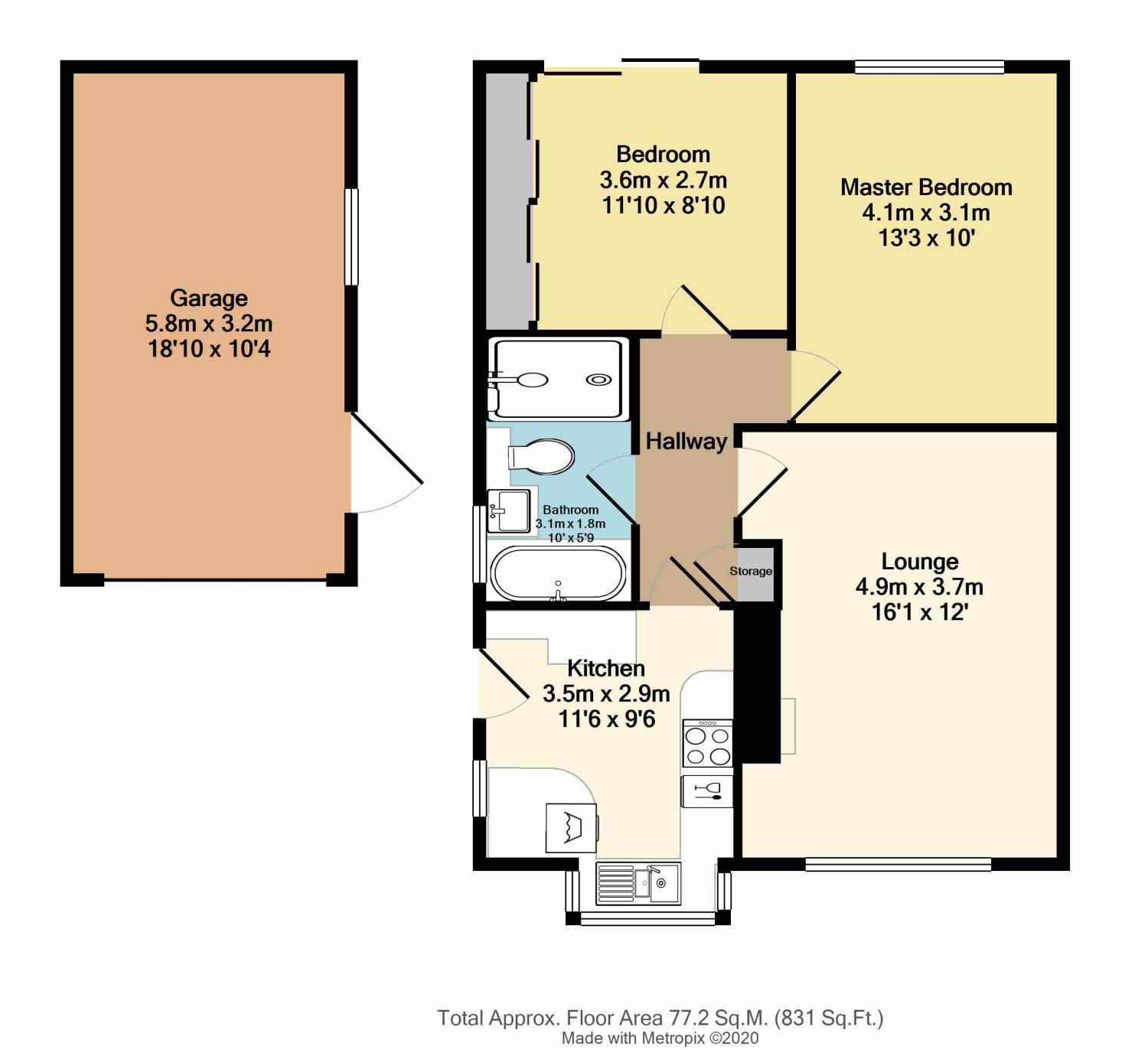 2 bed bungalow for sale in Oakhill Road, Dronfield, Derbyshire S18 Zoopla