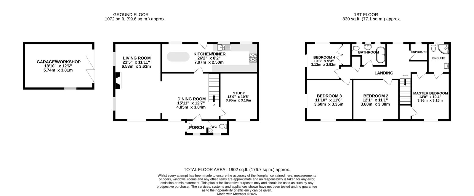 White Cottage, Twemlow Lane, Crewe floorplan