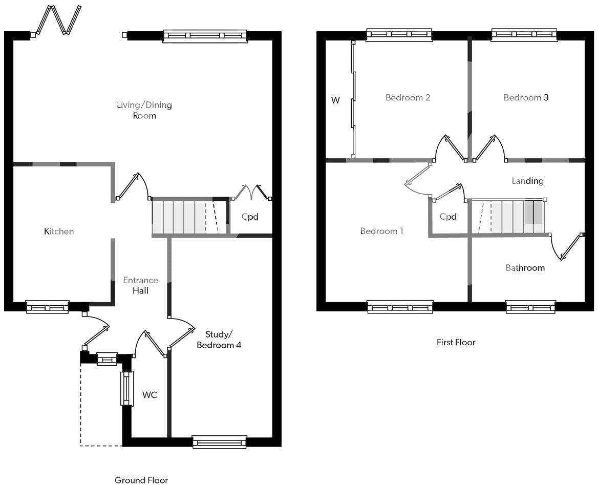 58, Churchill Avenue, Essex floorplan