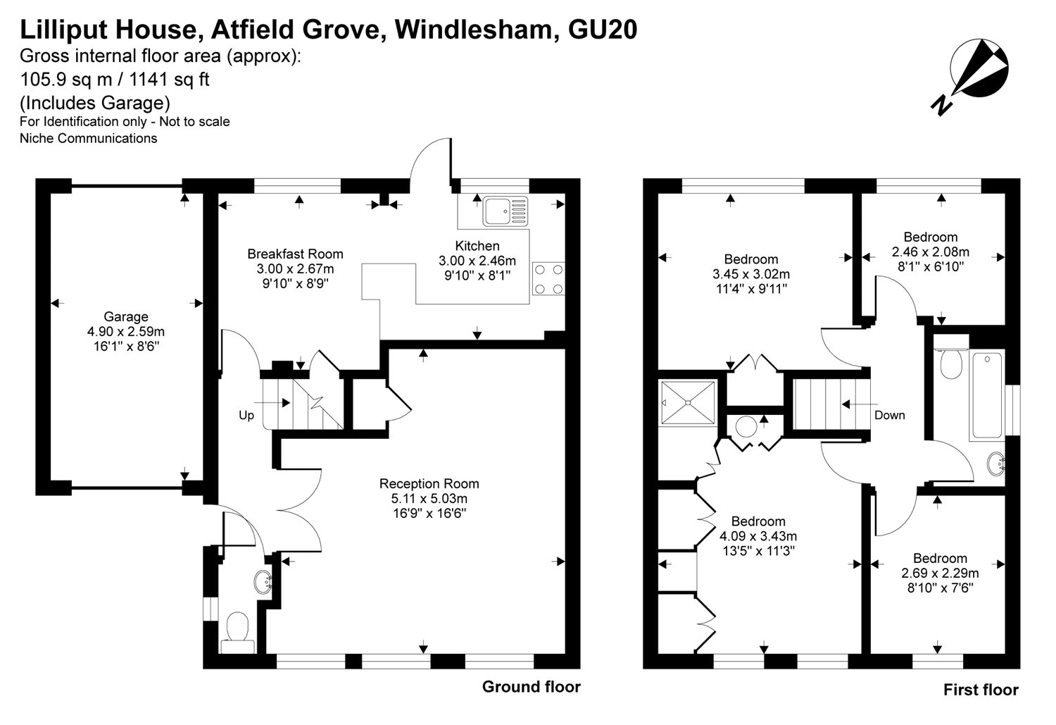 Lilliput House, 28, Atfield Grove, Surrey floorplan