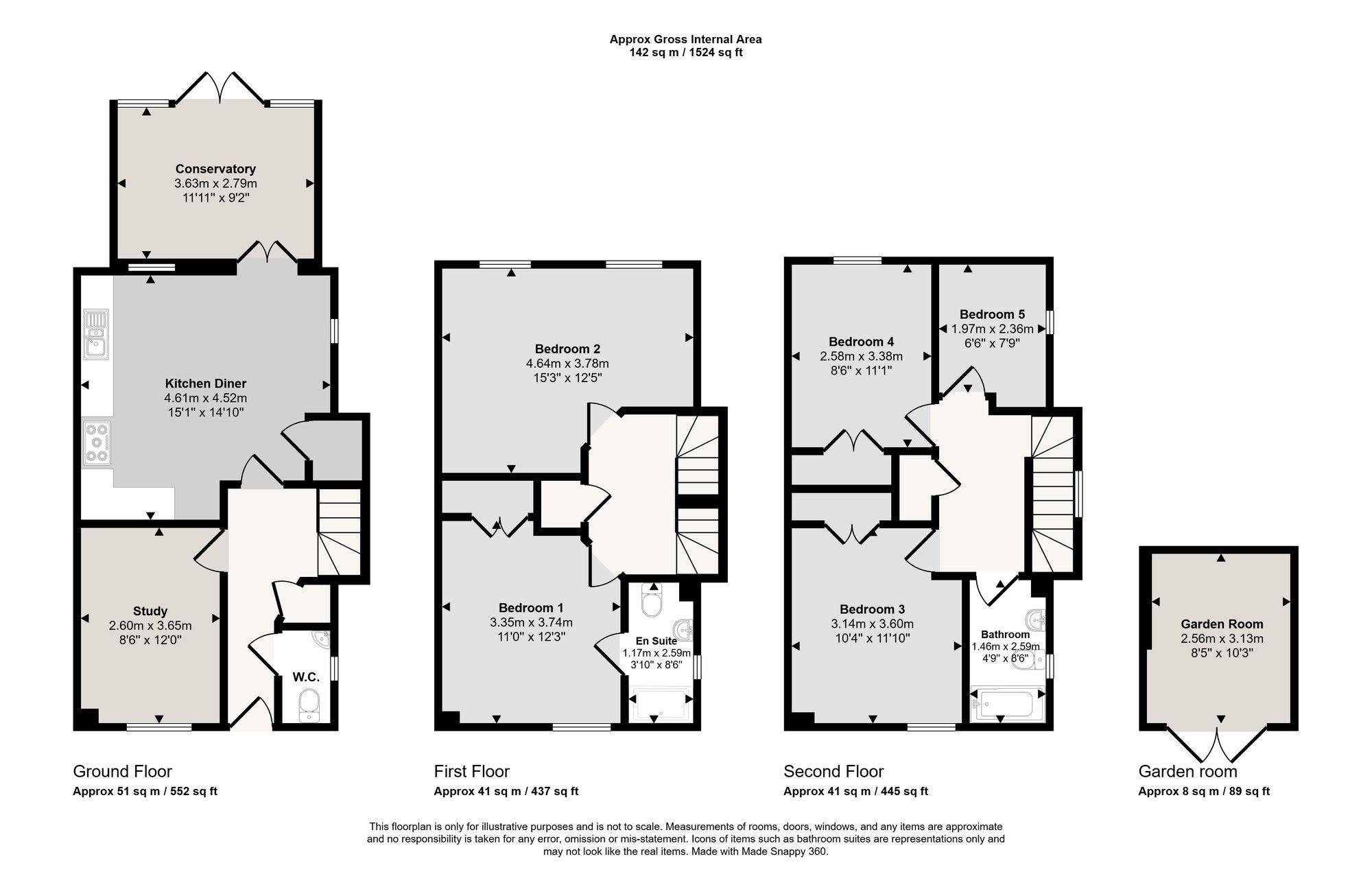 18 Lorna Way, Manchester floorplan