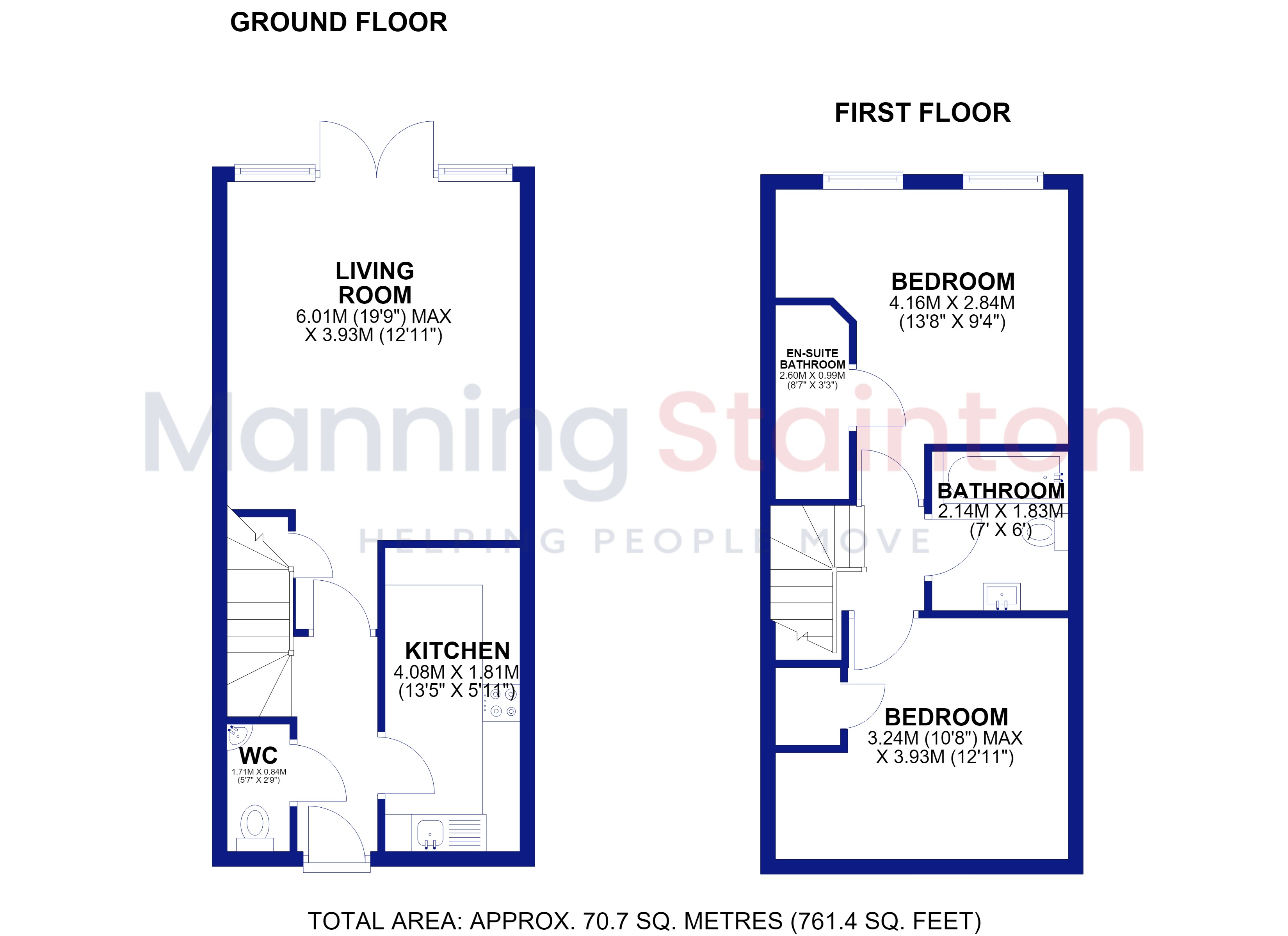 4, Copse View, West Yorkshire floorplan
