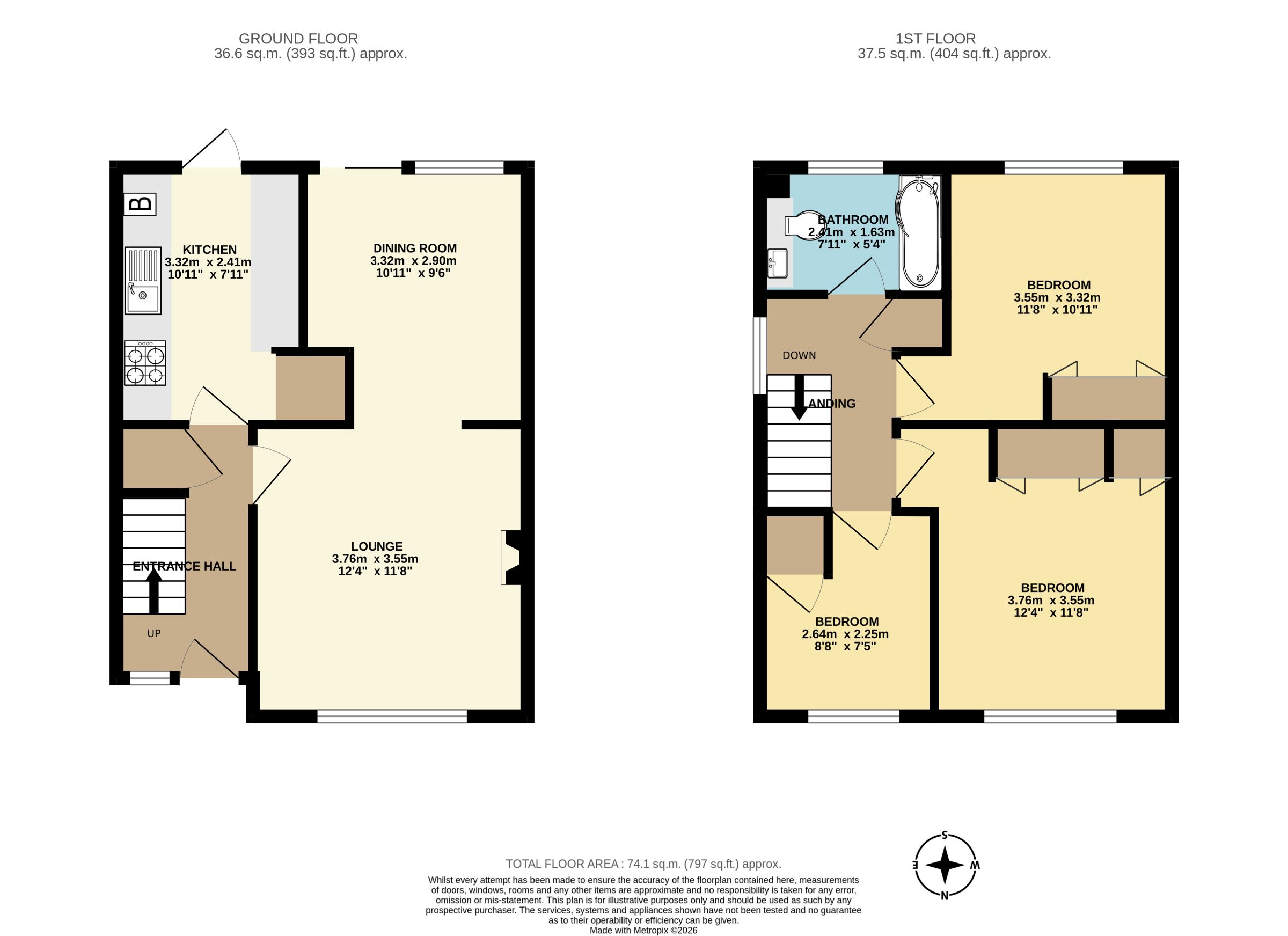 31 Green Park Road, Paignton floorplan