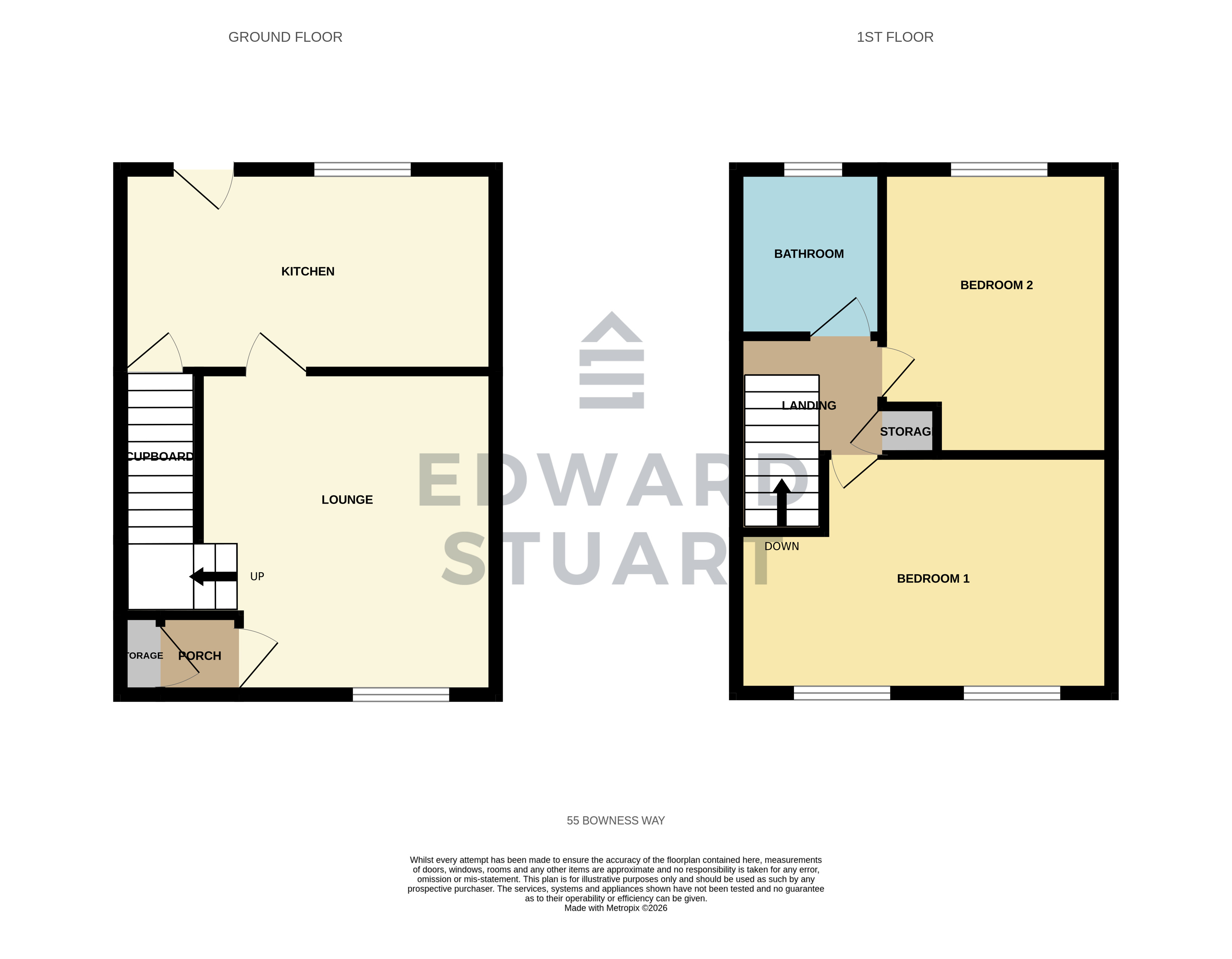 Bowness Way, Cambridgeshire floorplan