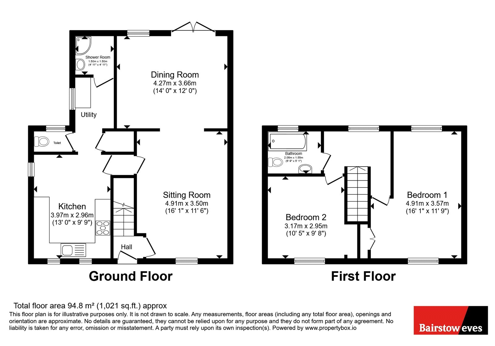 16, Springfield Avenue, Oxfordshire floorplan