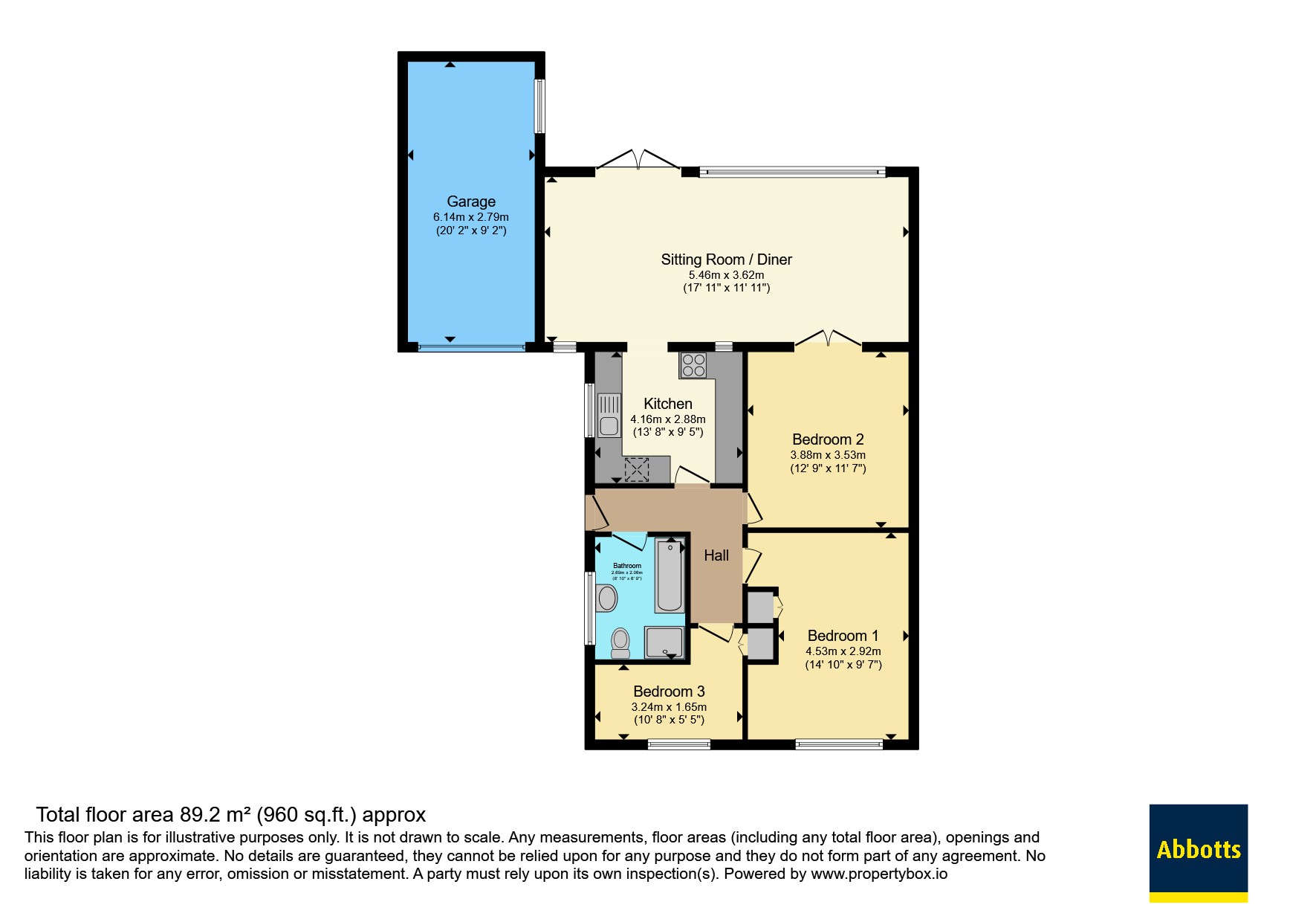 Fletcher Close, Norwich floorplan
