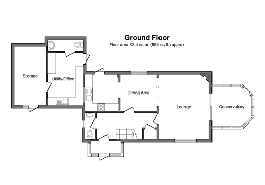 Clements Mead, Leatherhead floorplan