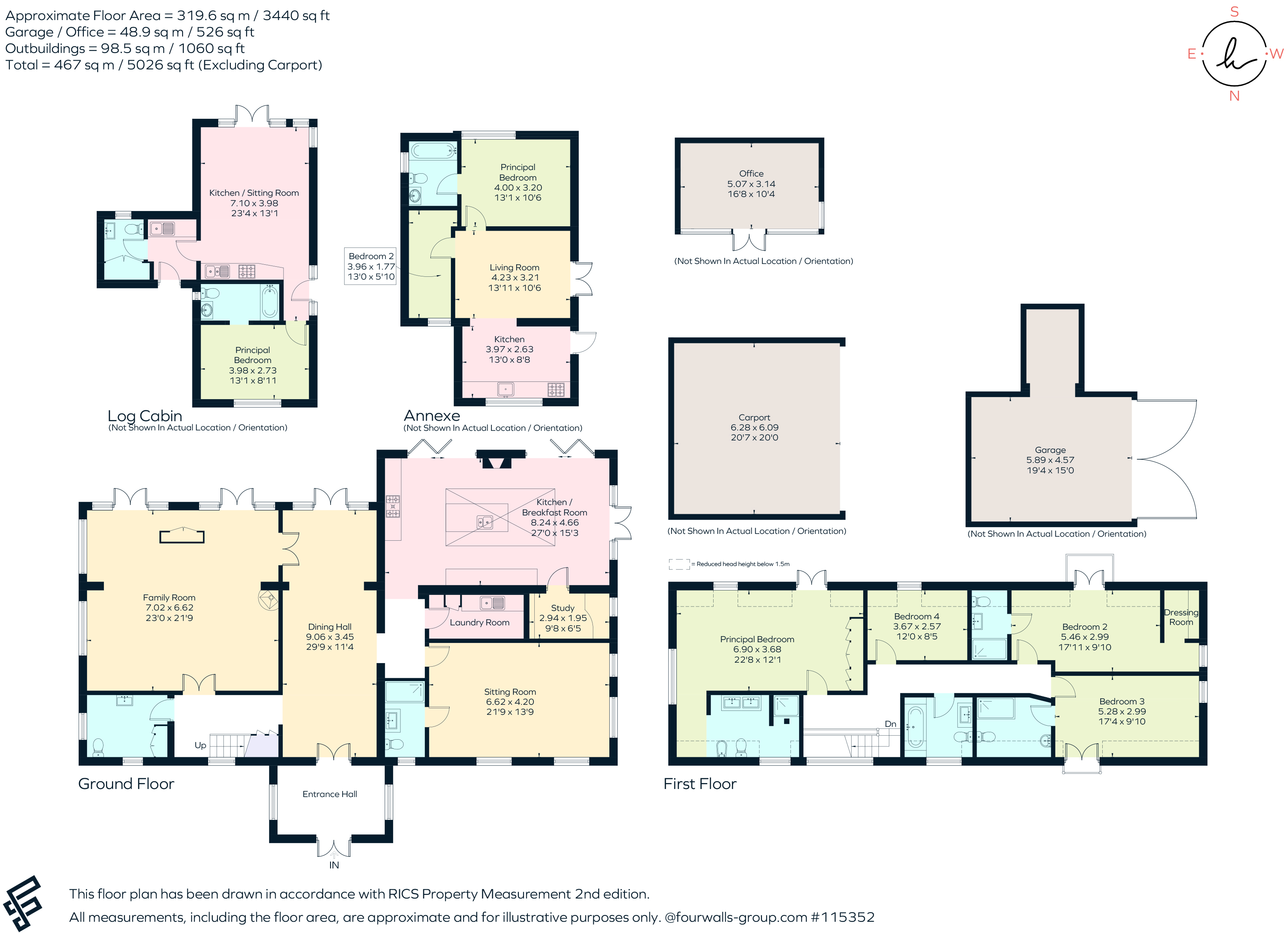 Norton Curlieu Lane, Lower Norton floorplan