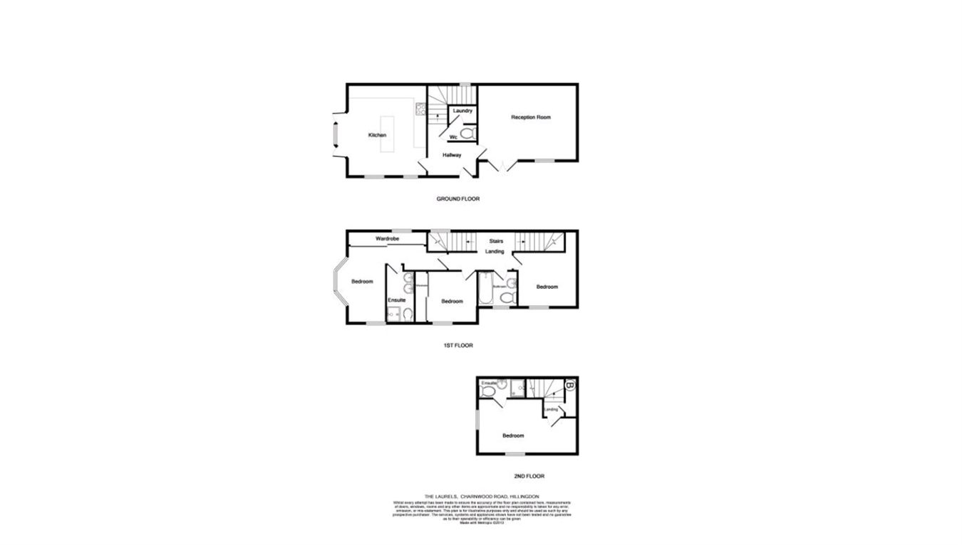 133, Charnwood Road, Uxbridge floorplan
