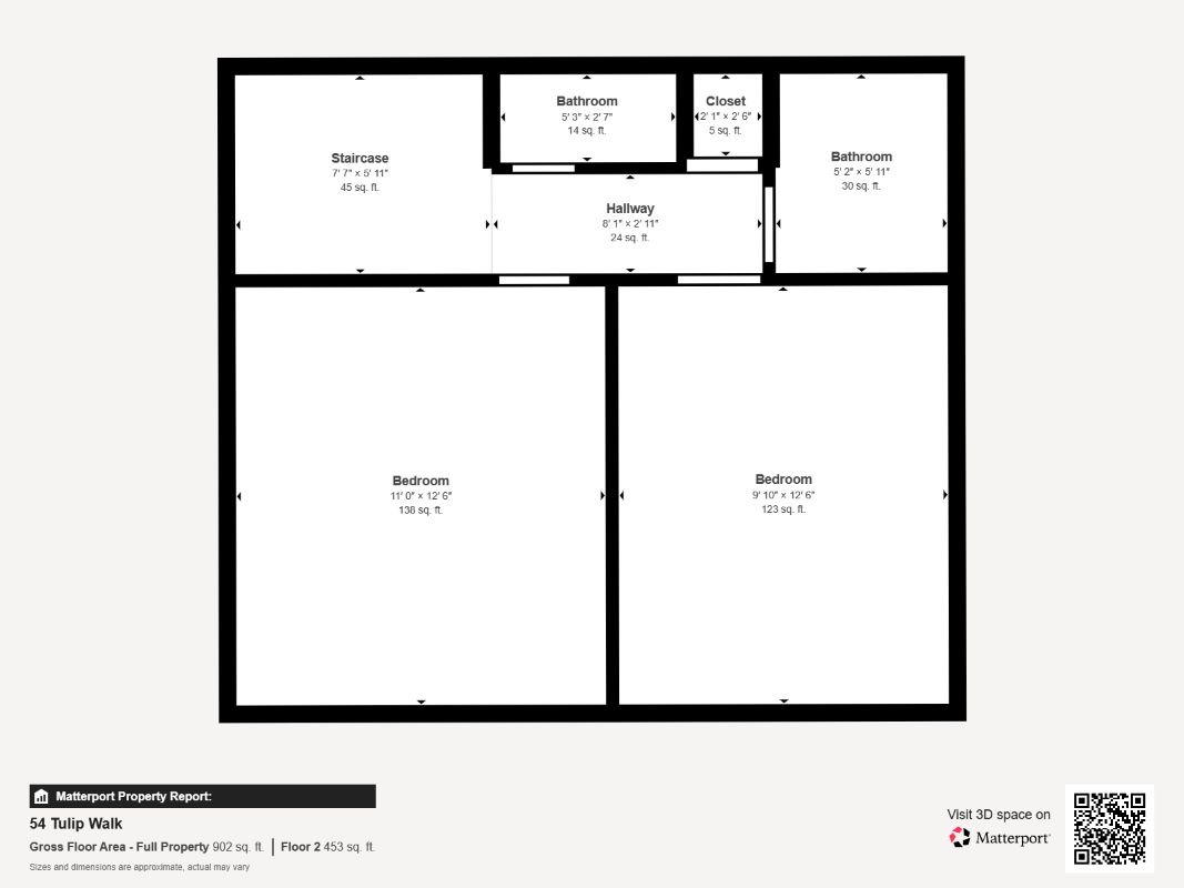 54, Tulip Walk, Birmingham floorplan