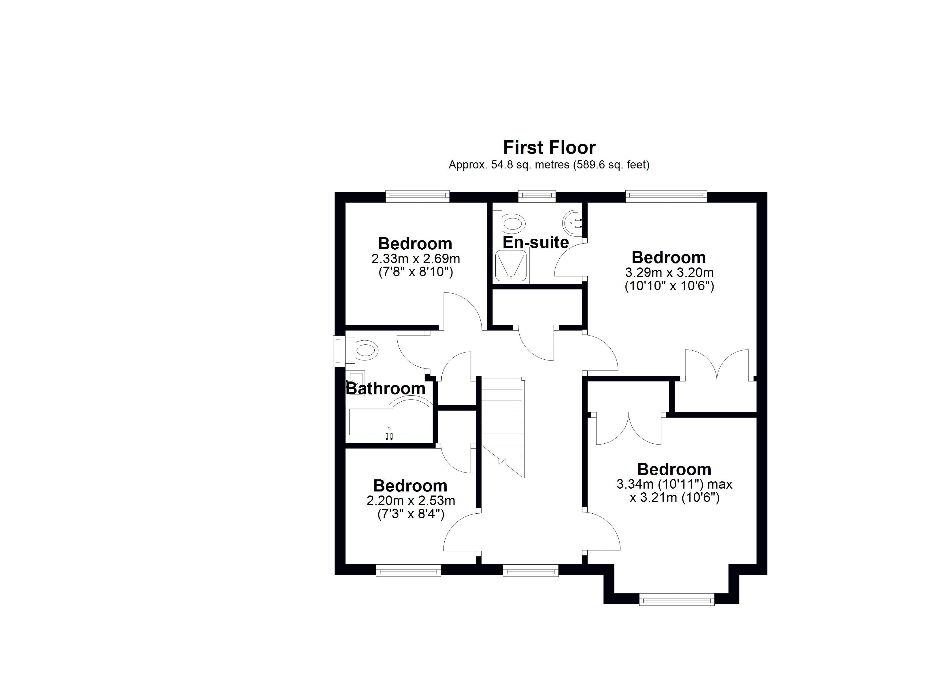 8, Whiteway Drive, Telford floorplan