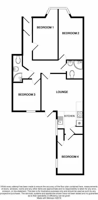 60, Fairfield Road, Newcastle floorplan