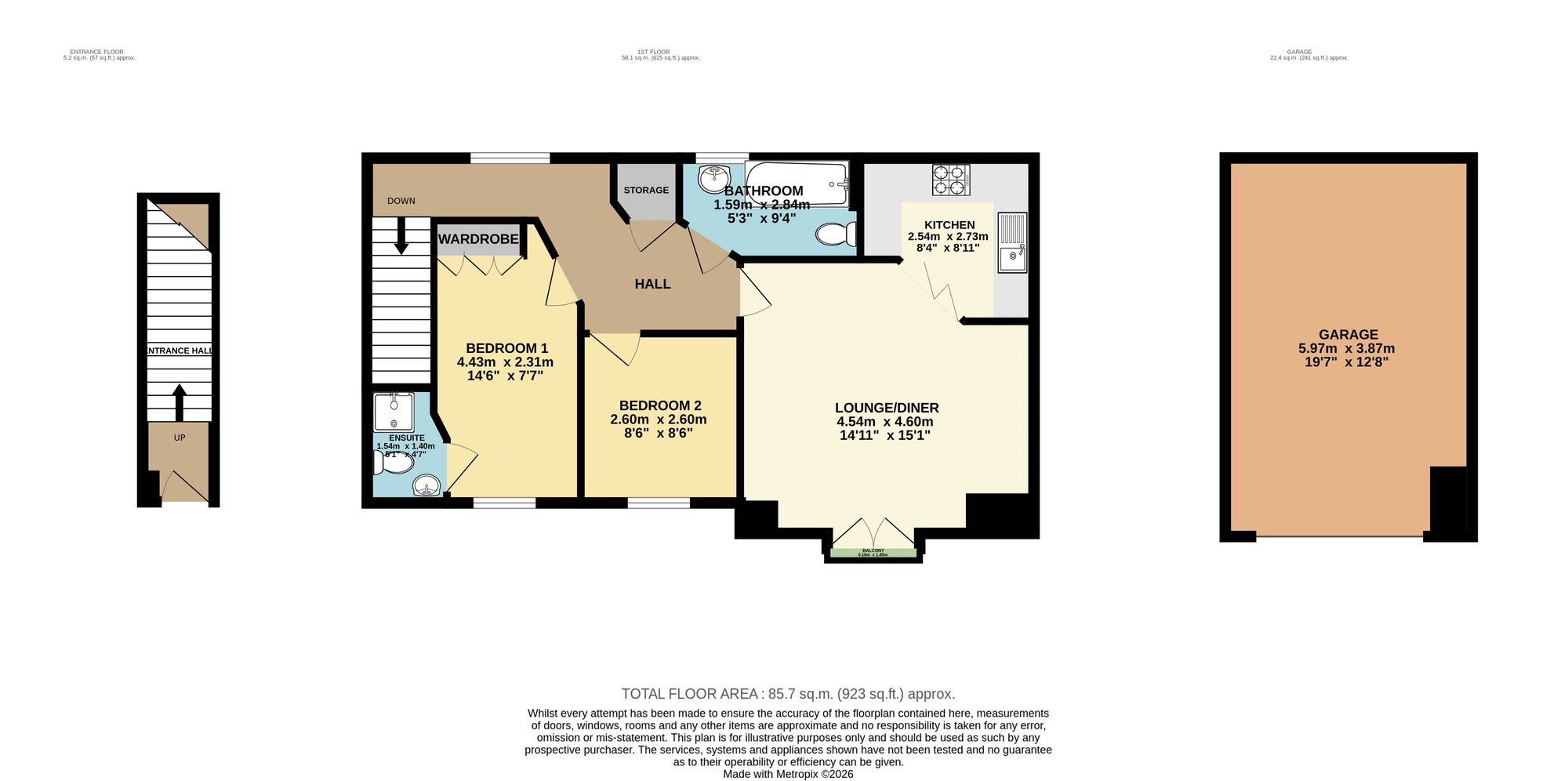 78 Hetton Drive, Chesterfield floorplan