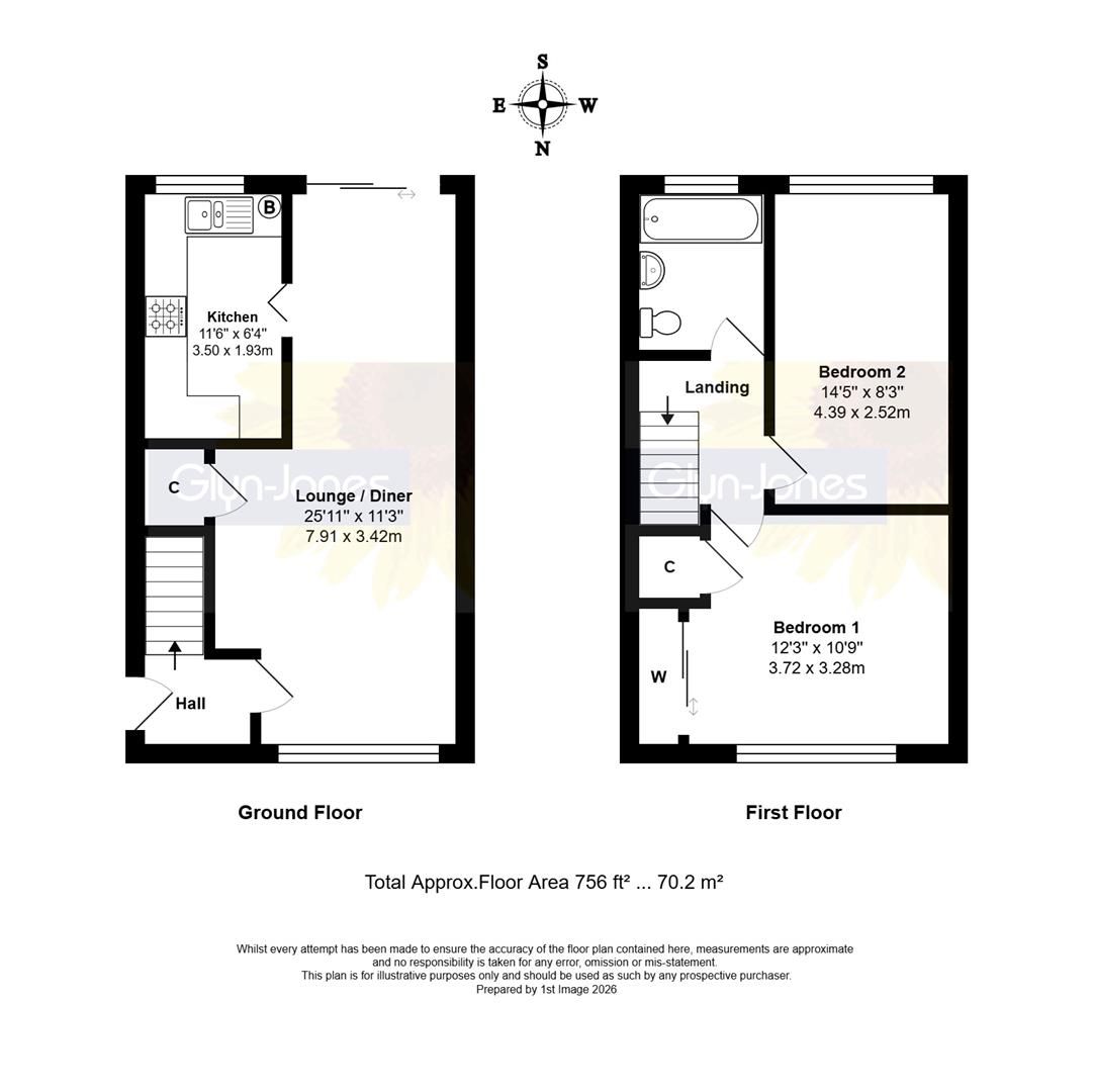 156, Timberleys, Littlehampton floorplan