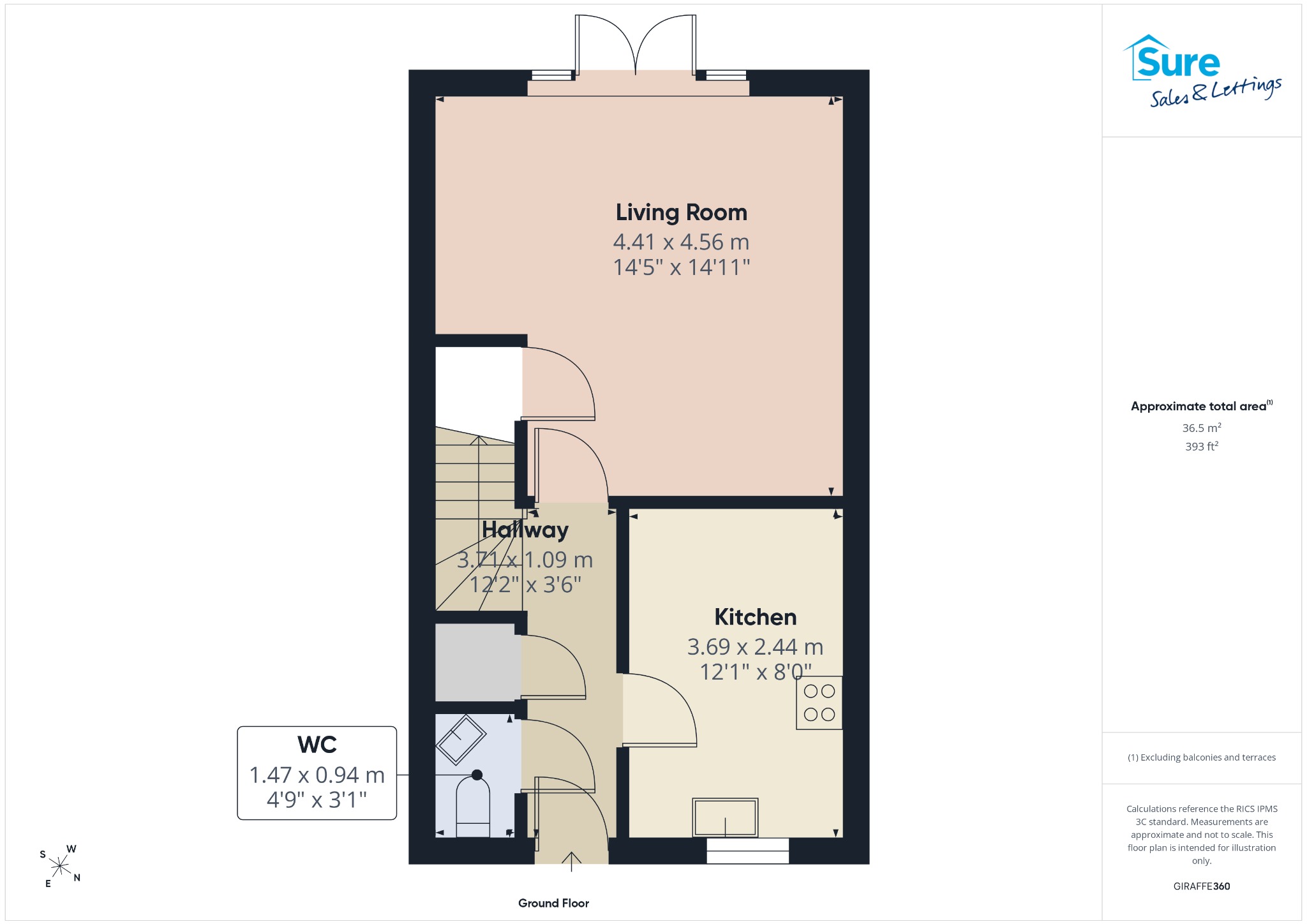 9 Skipper Close, Hemel Hempstead, Hertfordshire floorplan