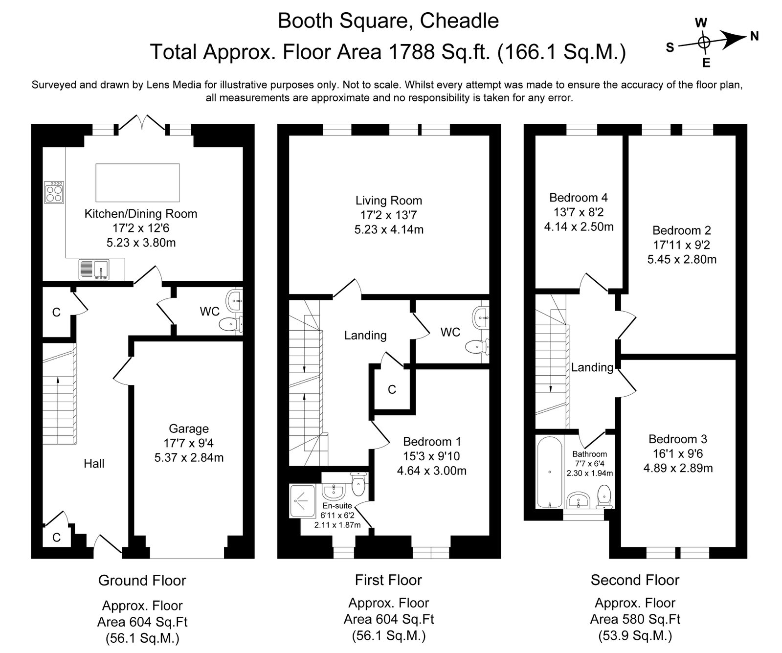 7, Booth Square, Stockport floorplan