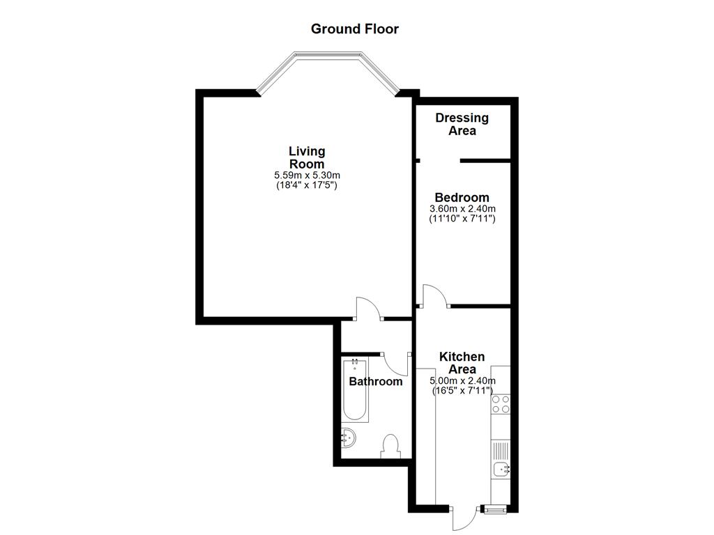 1 Bedrooms Flat to rent in Dry Hill Park Road, Tonbridge TN10