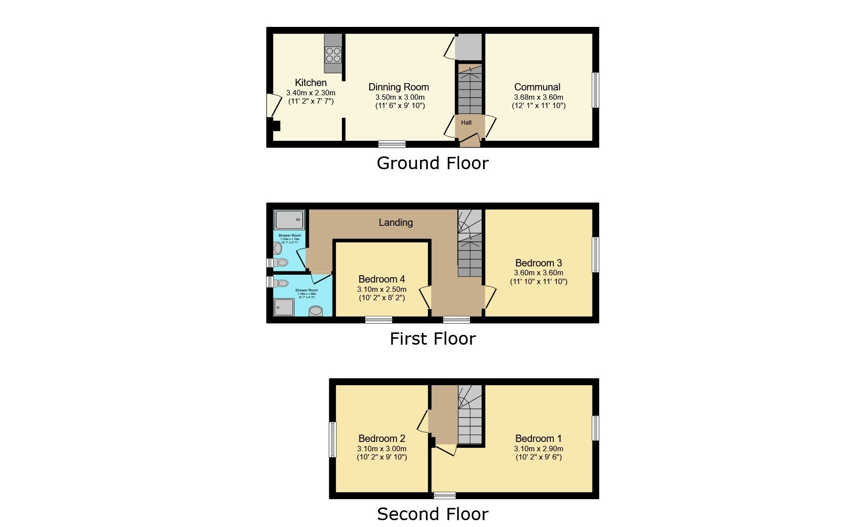 106, Carholme Road, Lincoln floorplan