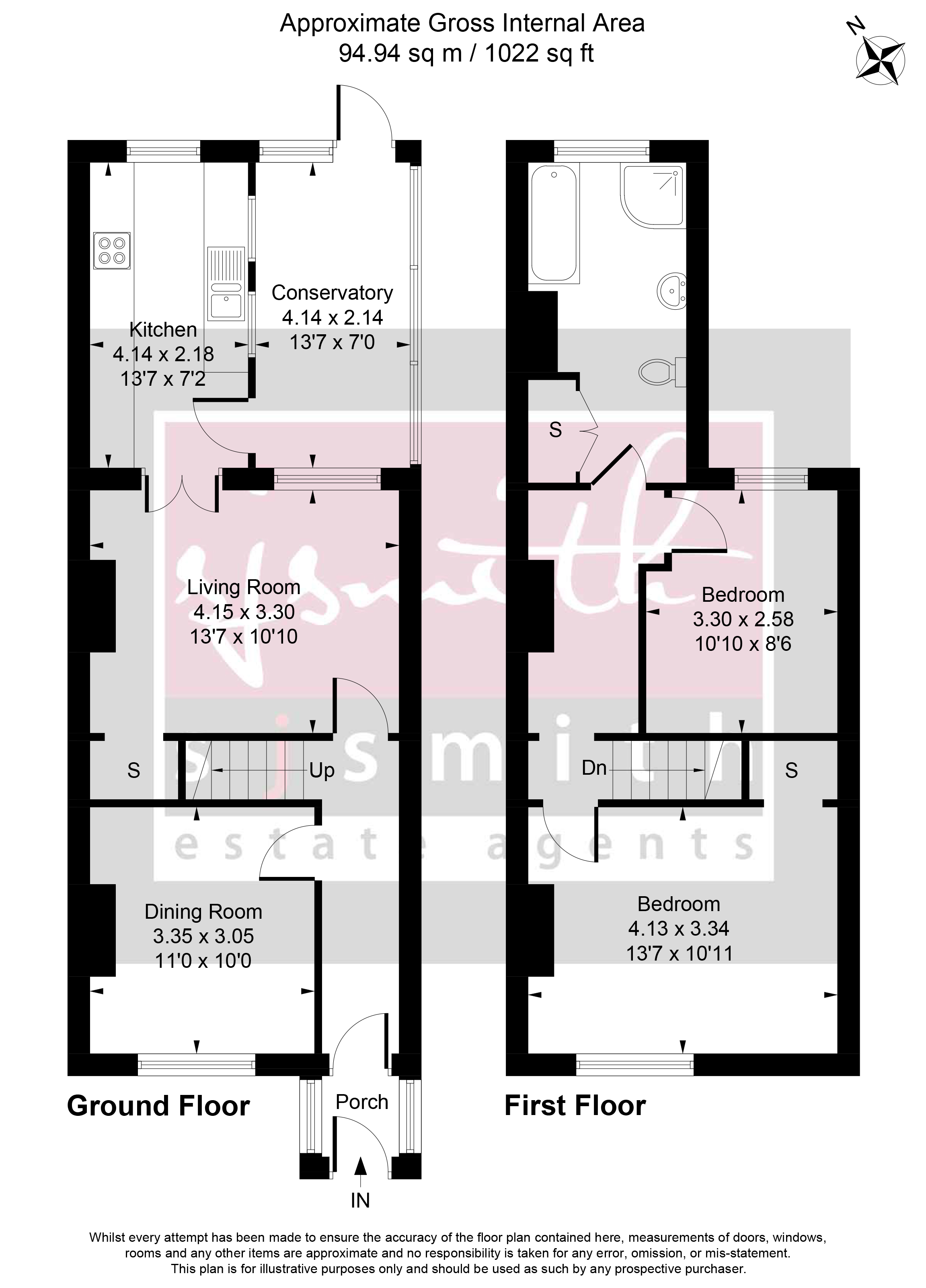 7, Bremer Road, Staines-upon-Thames floorplan