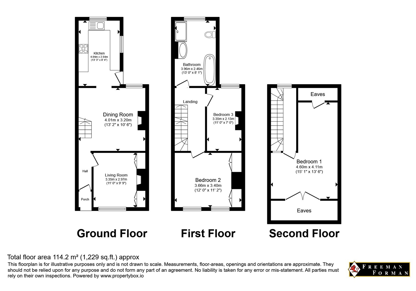 3, Salisbury Terrace, Cross in Hand floorplan