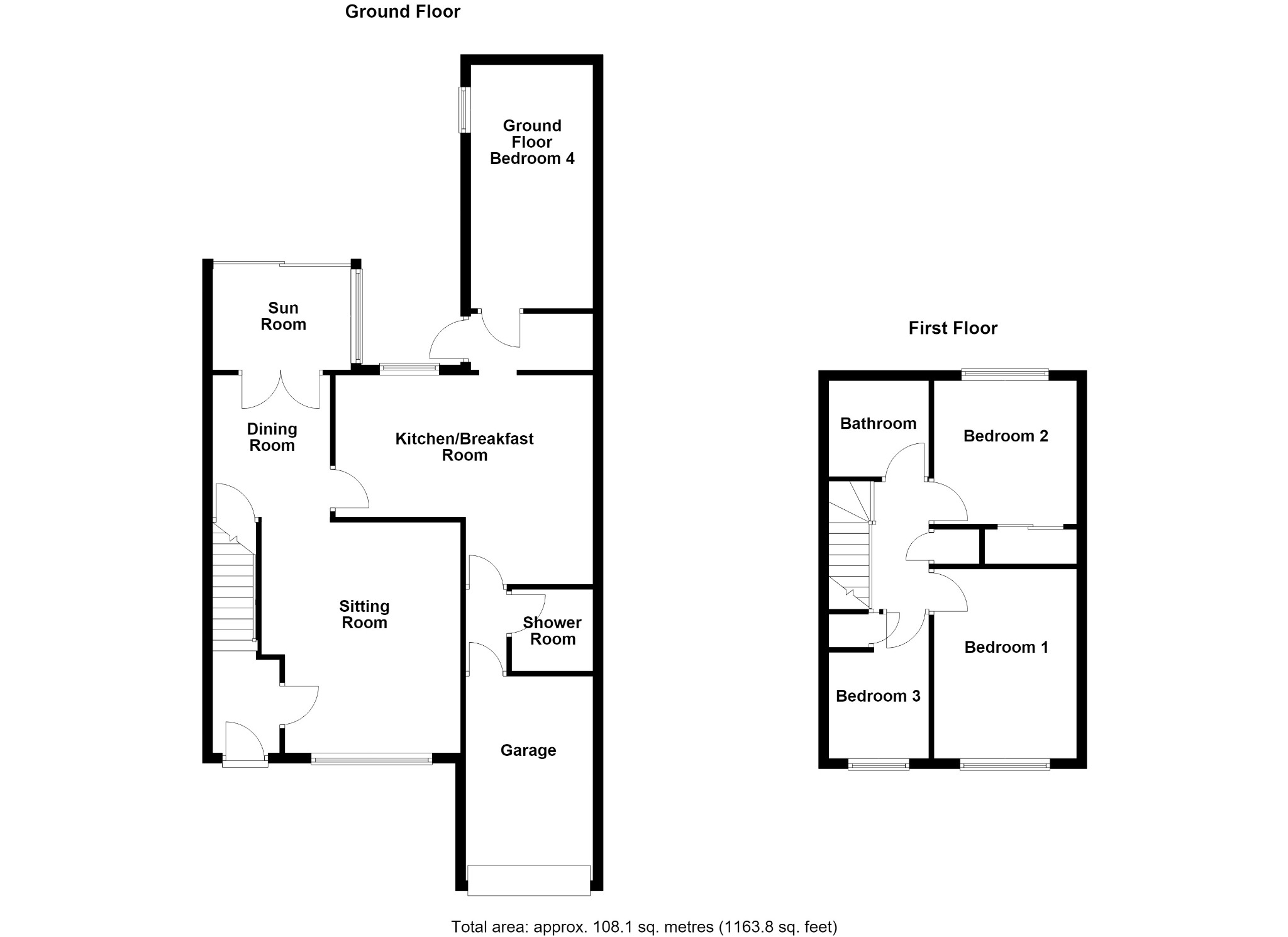 3 Glen Crescent, Selsey floorplan