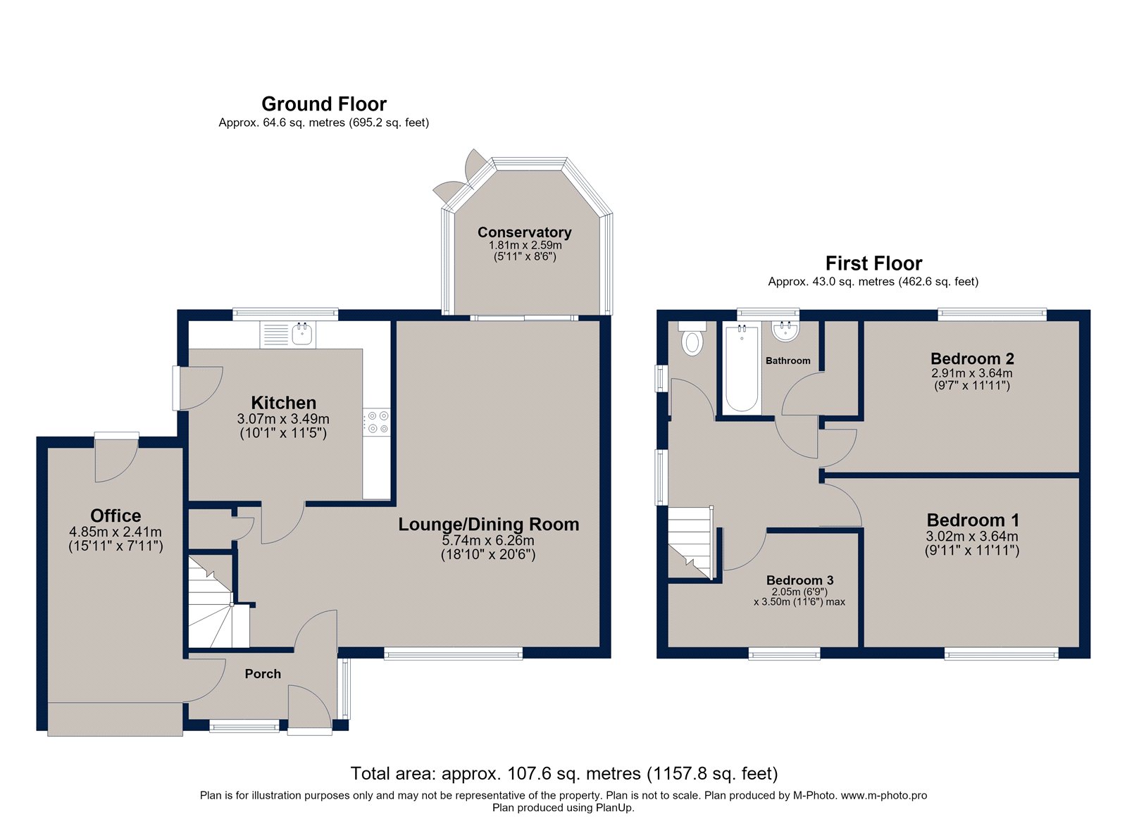 Drapers Close, Northamptonshire, PE8 floorplan