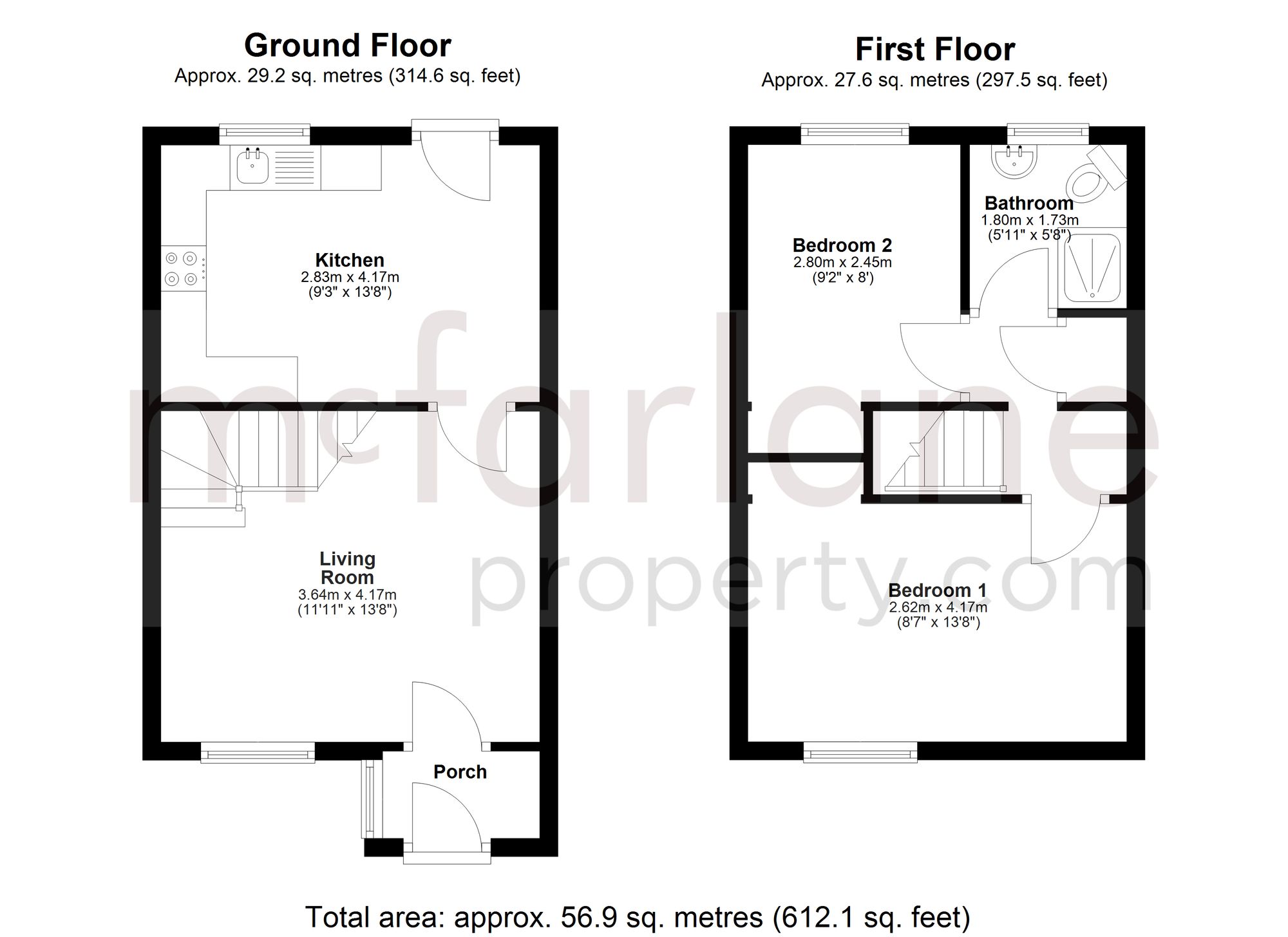 38 Hallsfield, Swindon floorplan