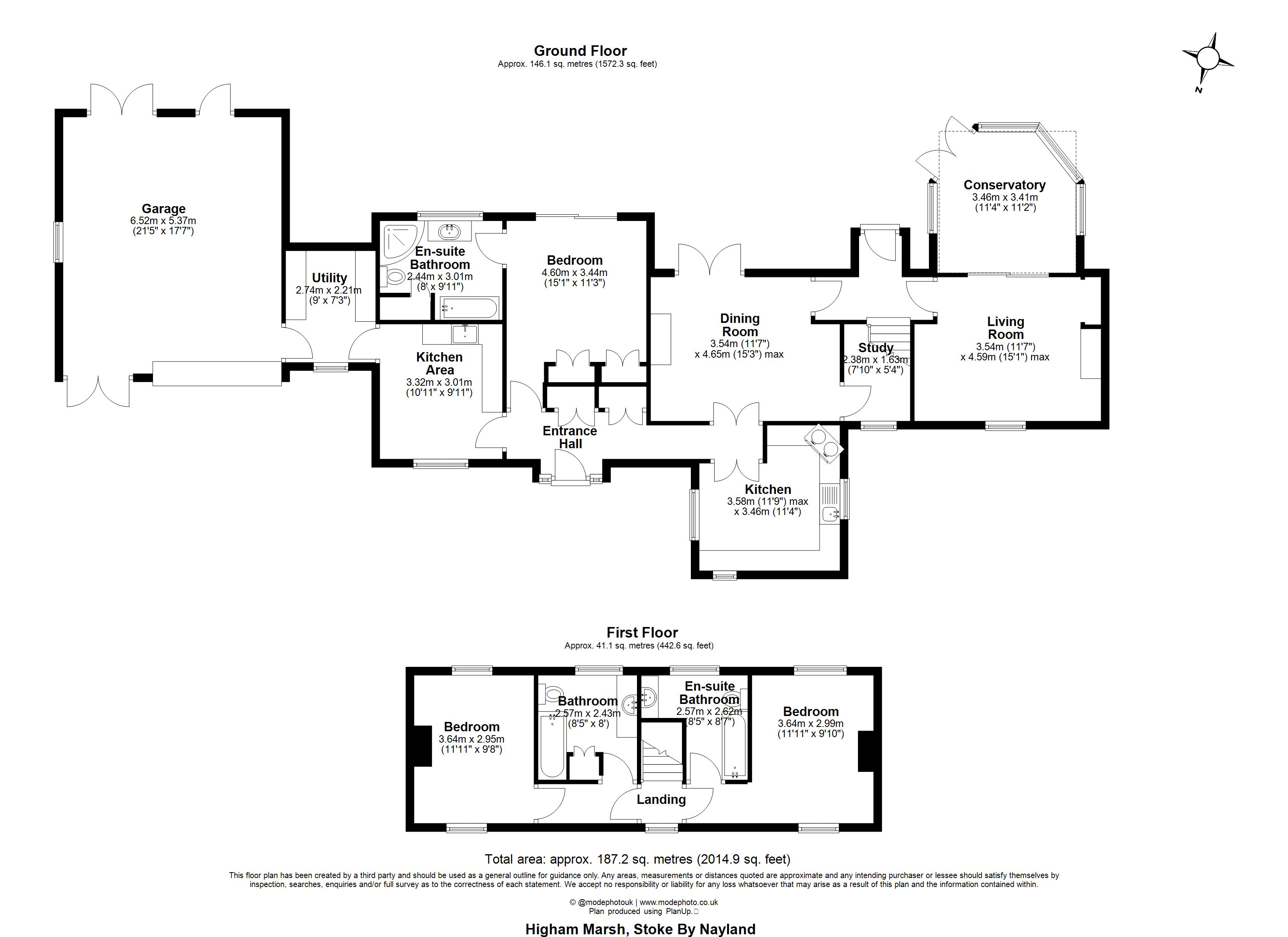 Marsh House, Higham Marsh, Colchester floorplan