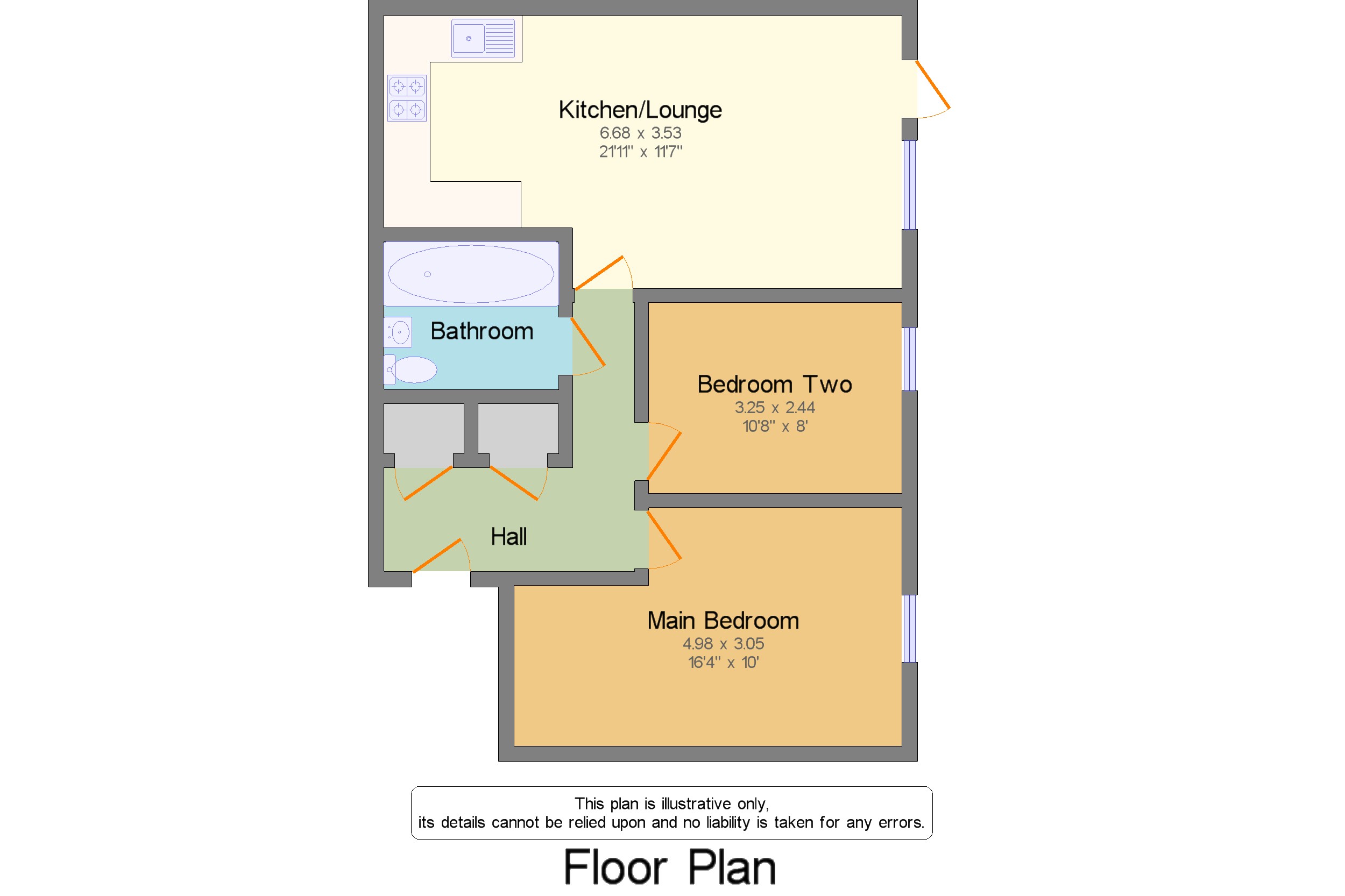 22, Lindoe Close, Hampshire floorplan