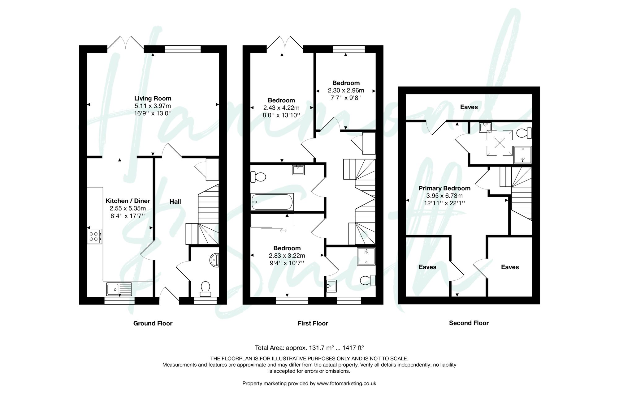6 Meadow View Ivy Chimneys, Epping floorplan