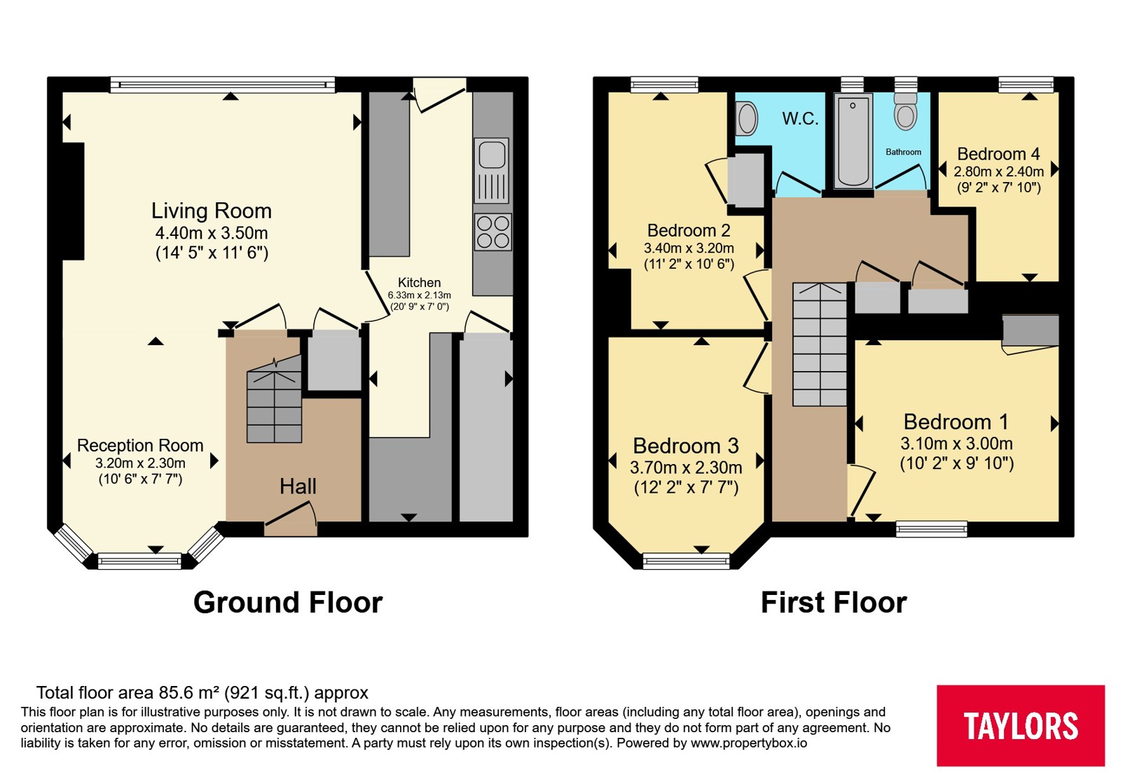 3, Hortonsfield Road, Yardley Gobion floorplan