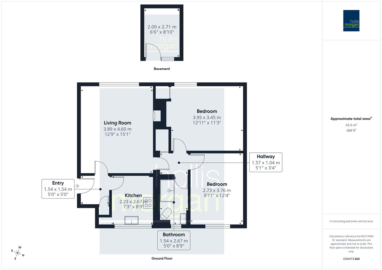 13, Wellington Terrace, Bristol floorplan