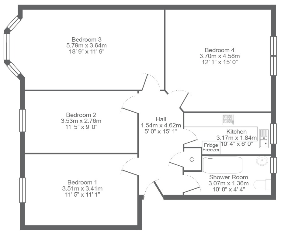 Glasgow floorplan
