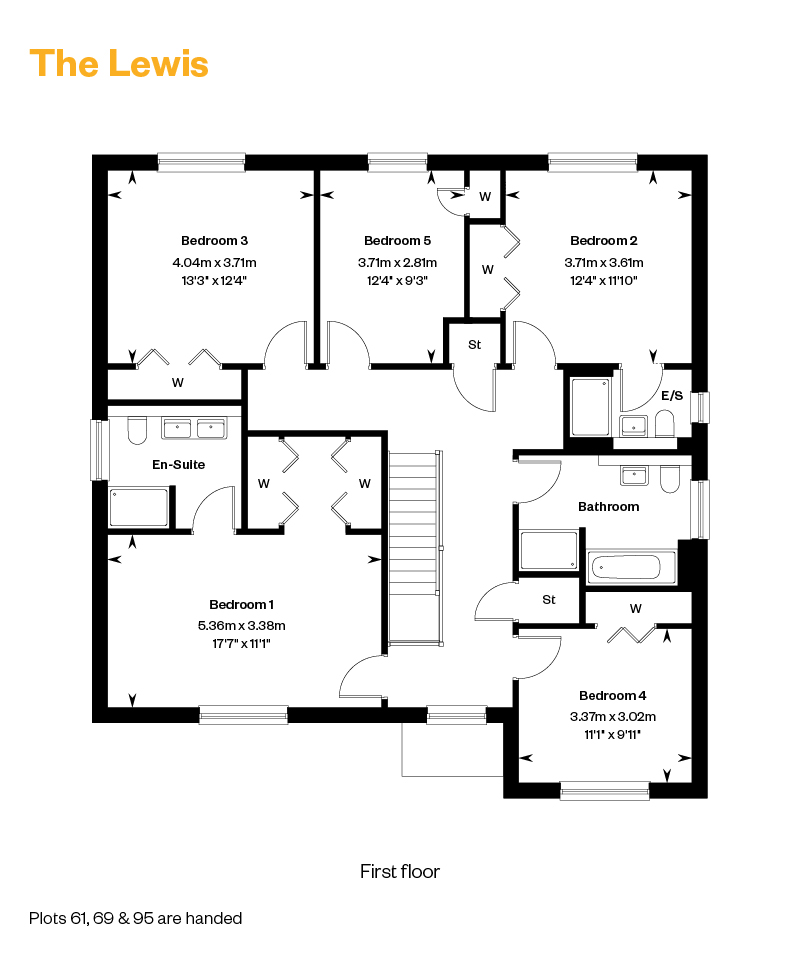 61, "Lewis" at A803, Off Lathallan Interchange, Polmont FK2 floorplan