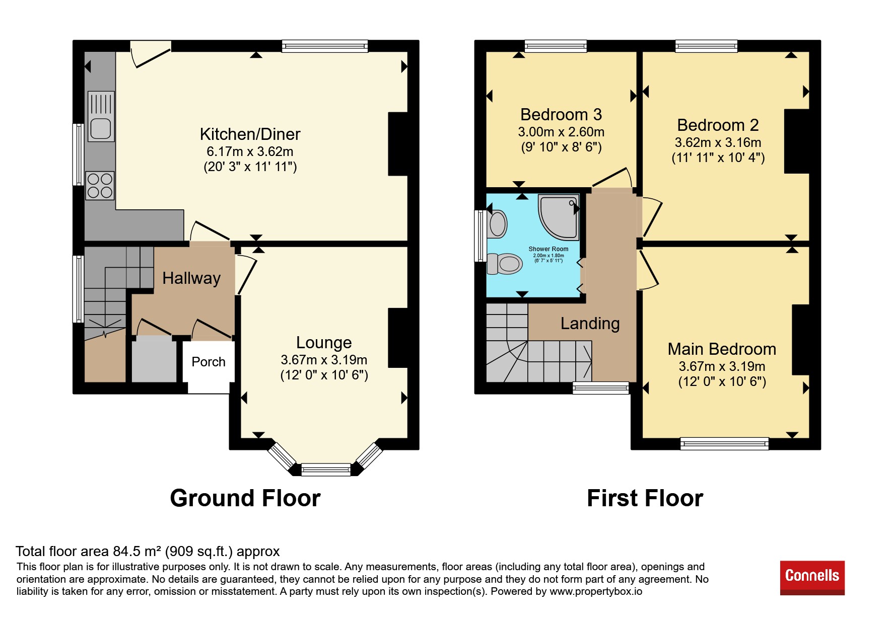 126, Weston Road, Stafford floorplan
